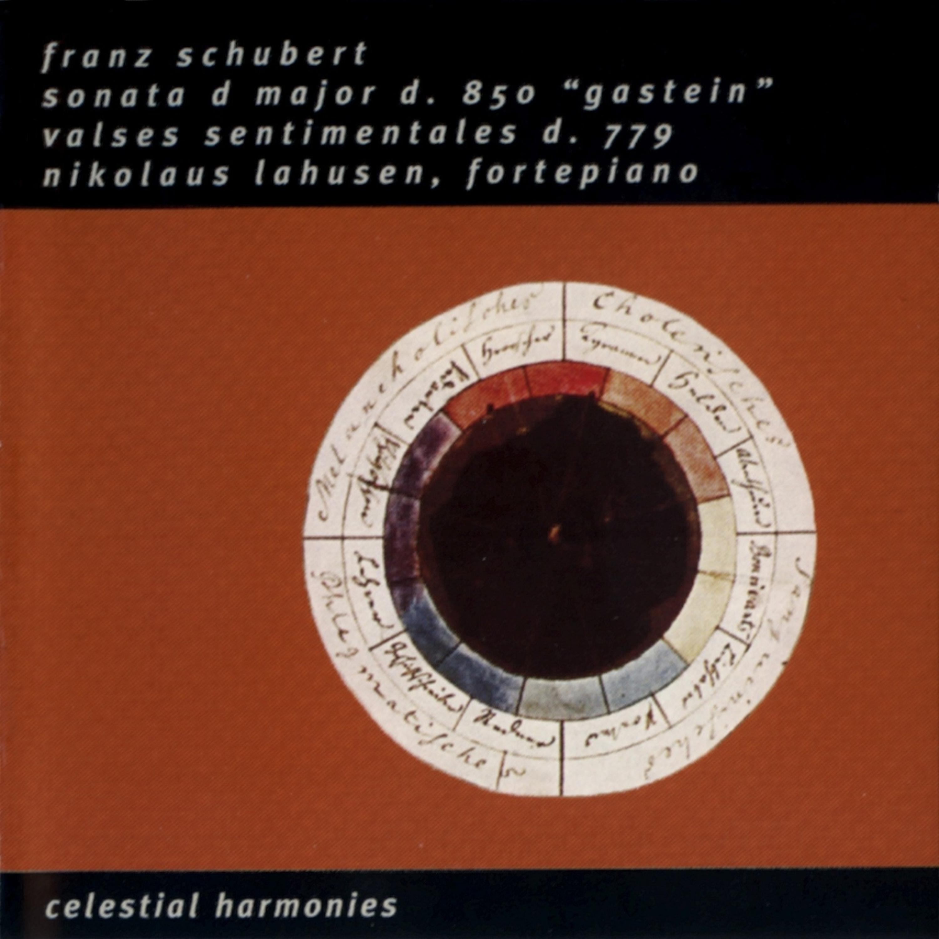 Постер альбома Schubert: Sonata D major D 850 "Gastein" / 34 Valses sentimentales D 779 / Ungarische Melodie D 817