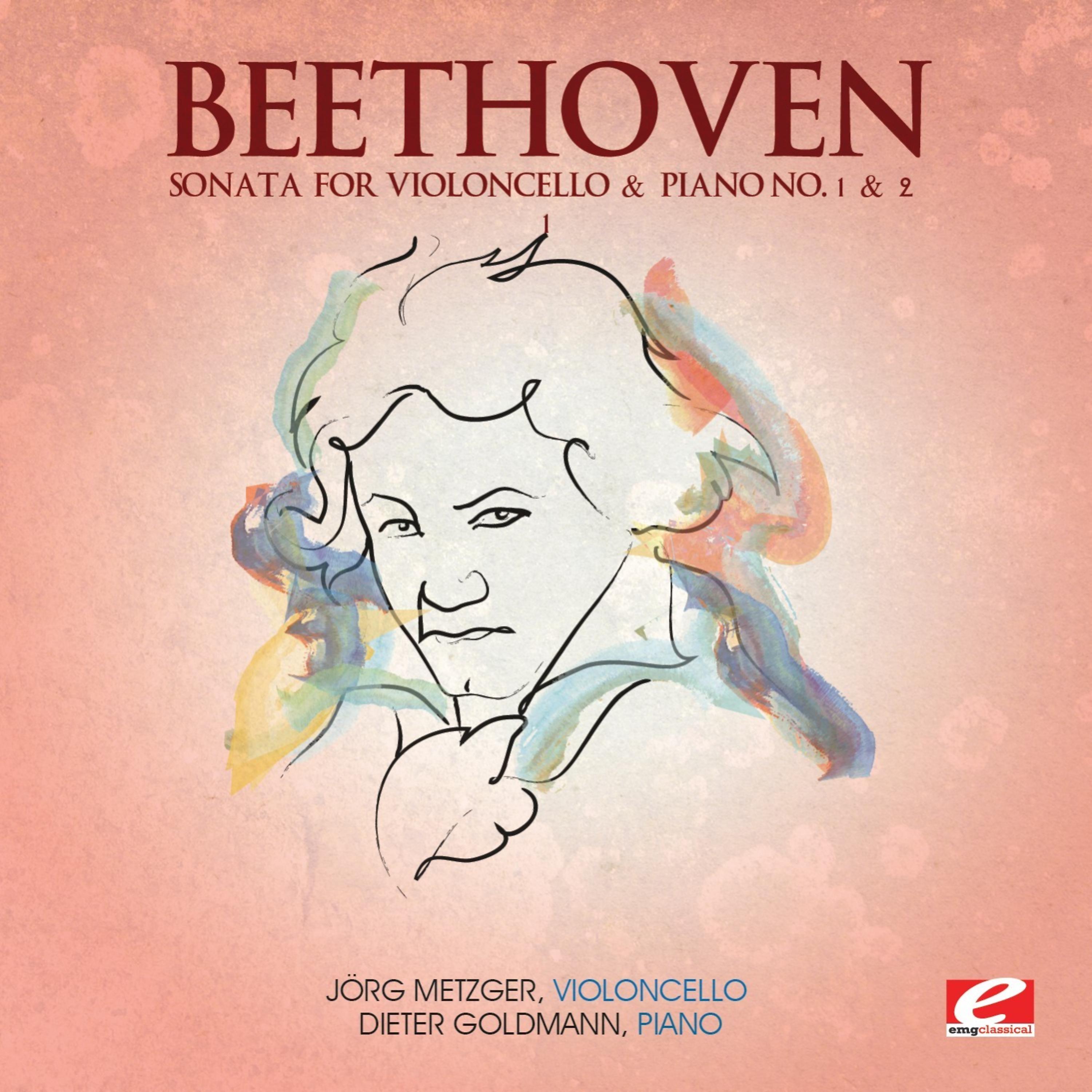 Постер альбома Beethoven: Sonata for Violoncello & Piano No. 1 & 2 (Digitally Remastered)