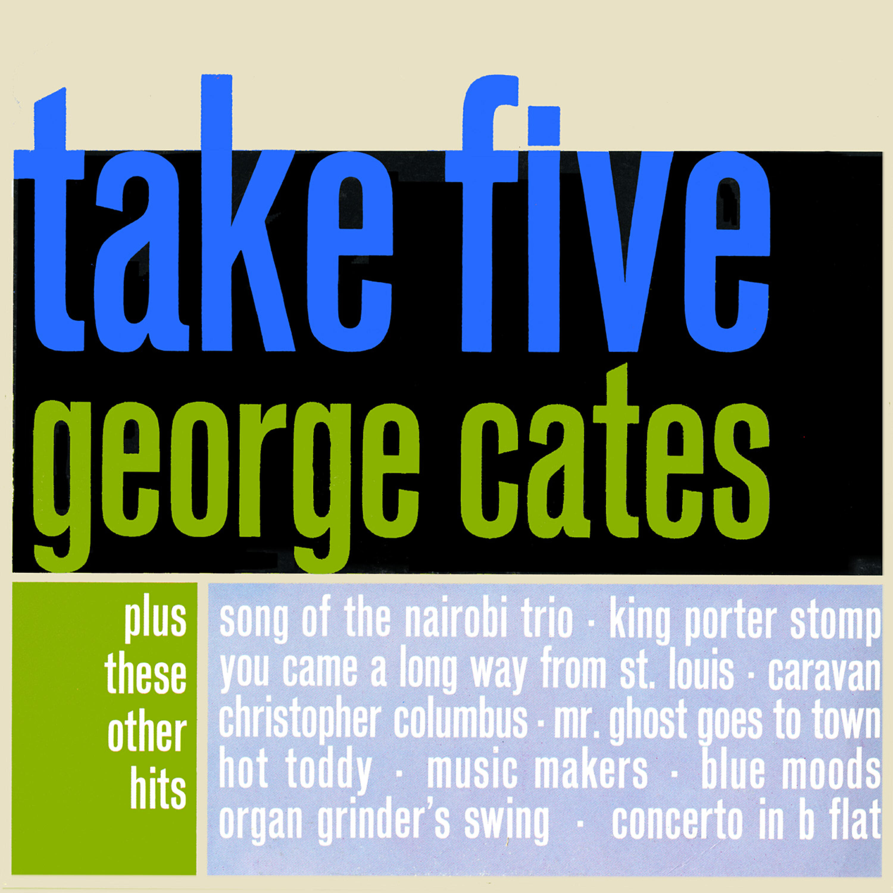 George Cates - Organ Grinder's Swing