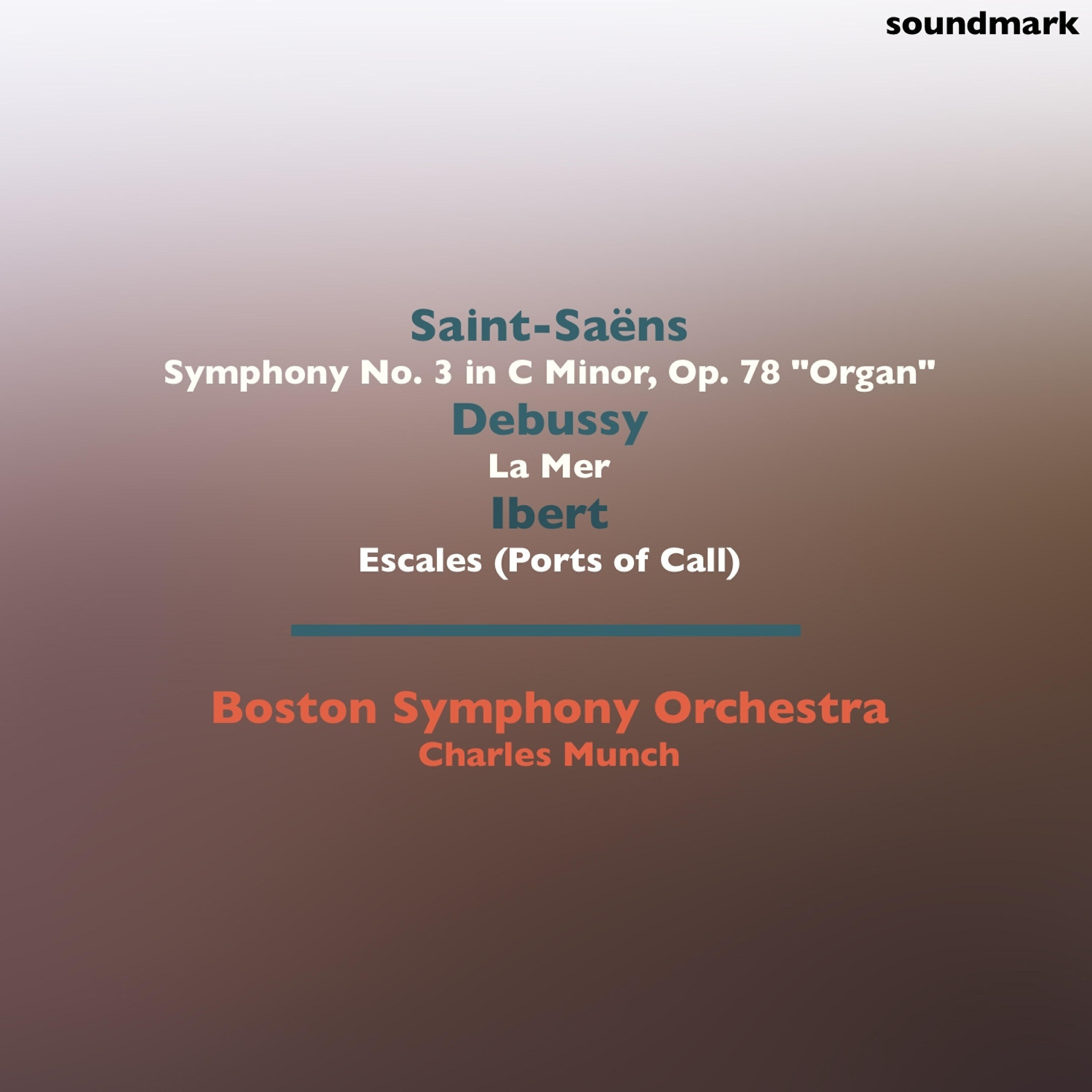 Boston Symphony Orchestra - La Mer: I. De l'aube à midi sur la mer