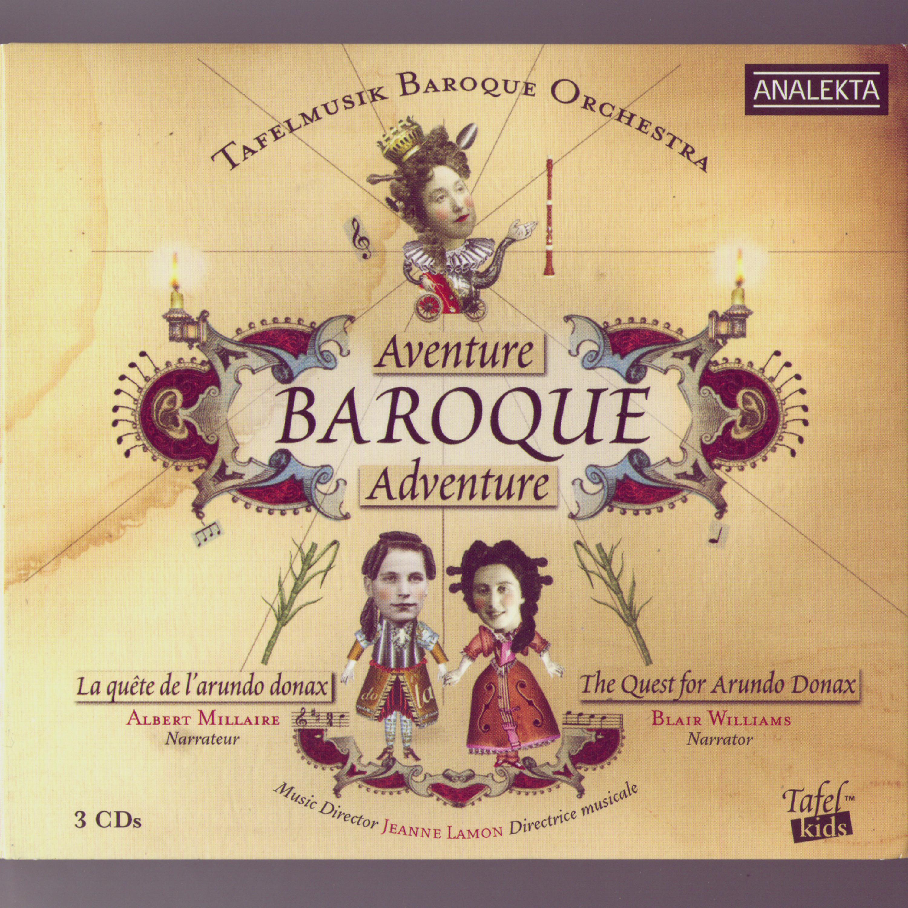 Постер альбома Baroque Adventure: The Quest For Arundo Donax (Aventure Baroque: La Quete De L'Arundo Donax)