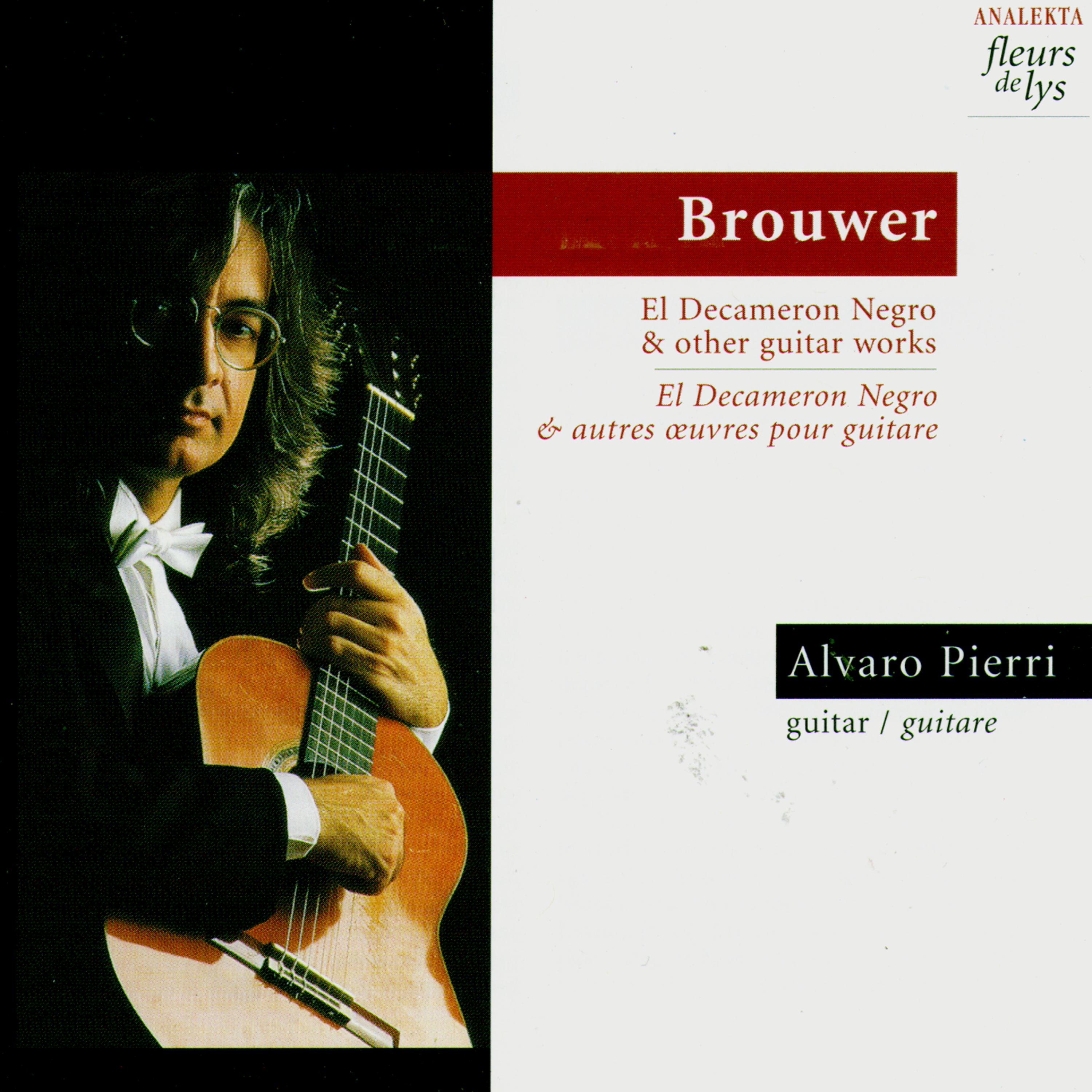 Постер альбома Brouwer: El Decameron Negro & other guitar works