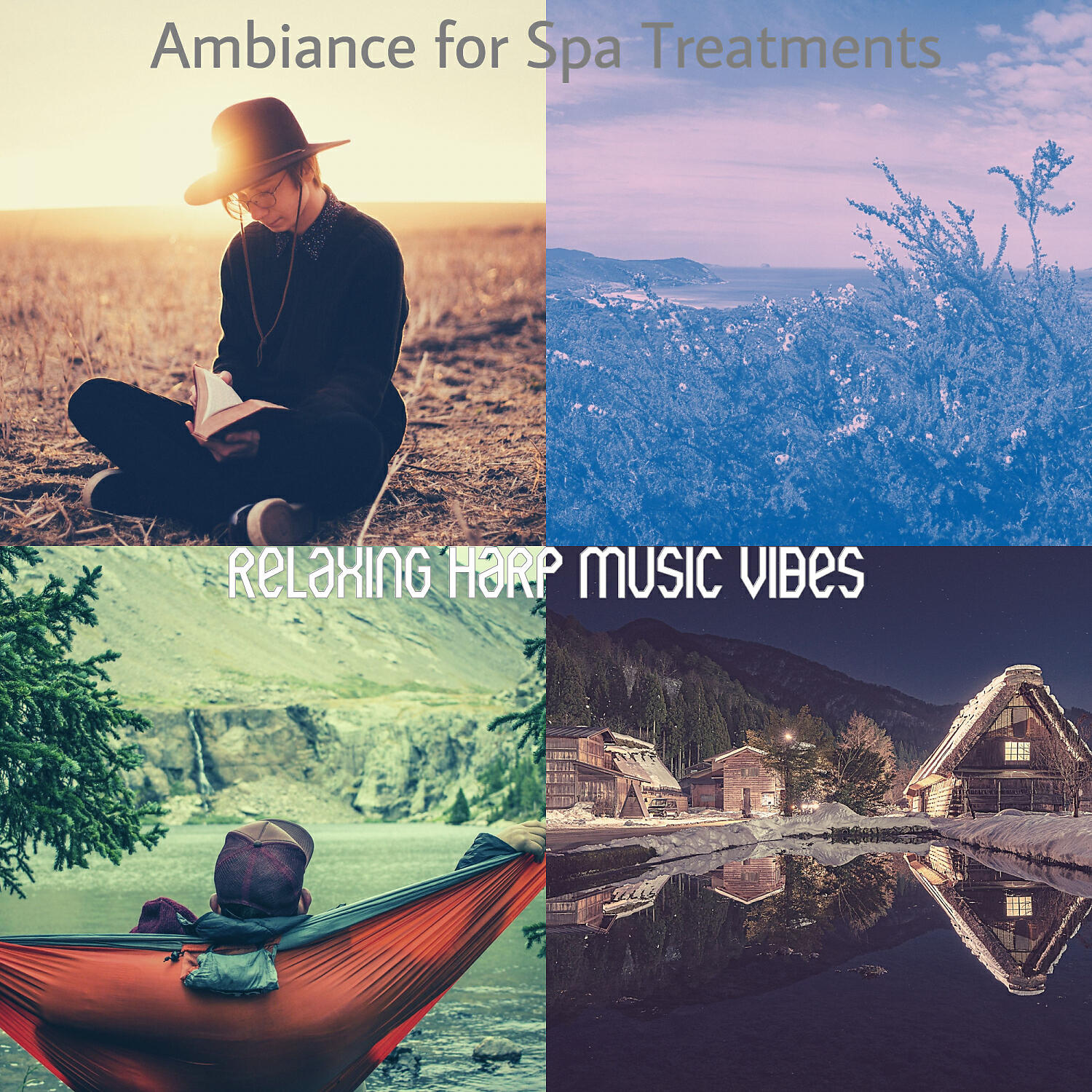 Relaxing Harp Music Vibes - Spacious Guitar and Harps - Vibe for Spa Hours
