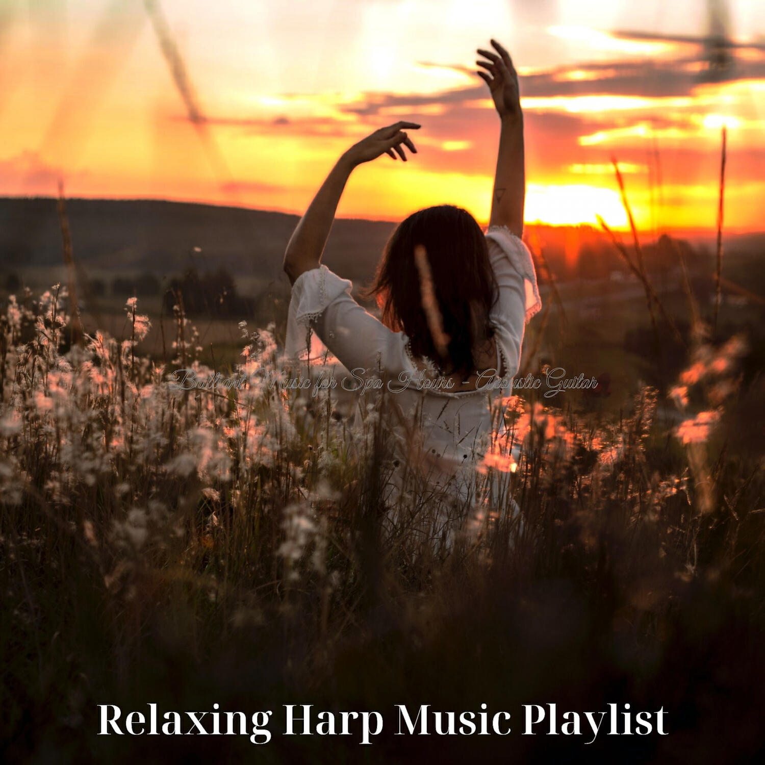 Relaxing Harp Music Playlist - Laid-back Guitar and Harps - Vibe for 2 Hour Spa