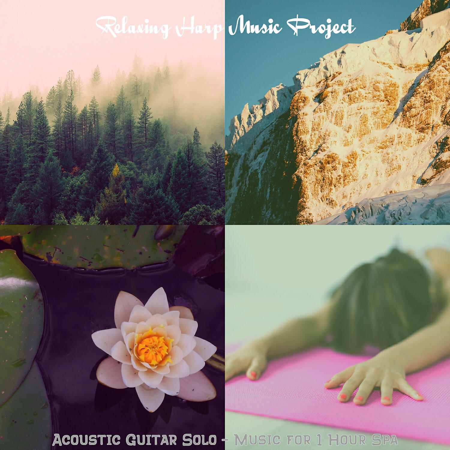 Relaxing Harp Music Project - Joyful Guitar and Harps - Vibe for Deep Relaxation