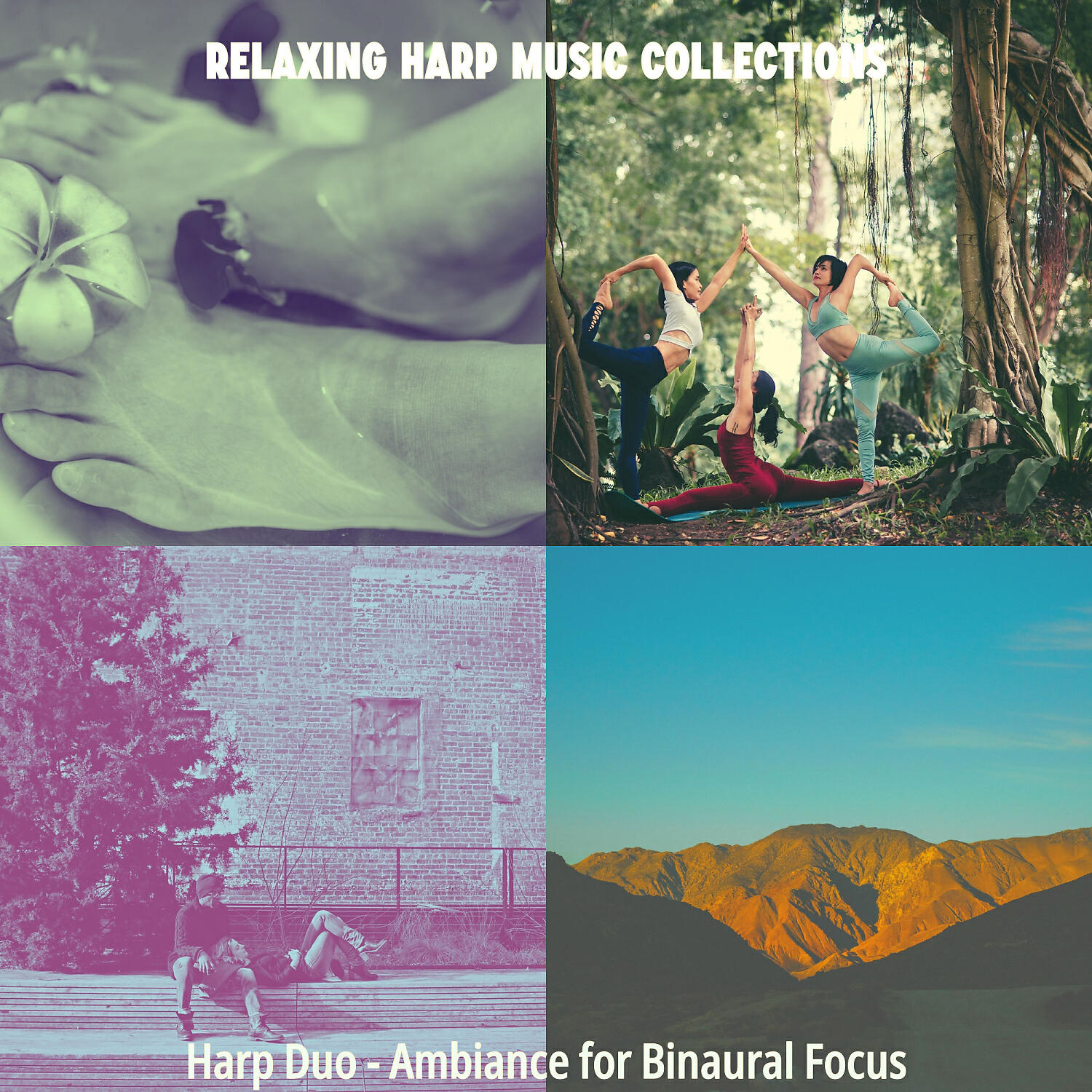 Relaxing Harp Music Collections - Sensational Ambiance for Binaural Focus