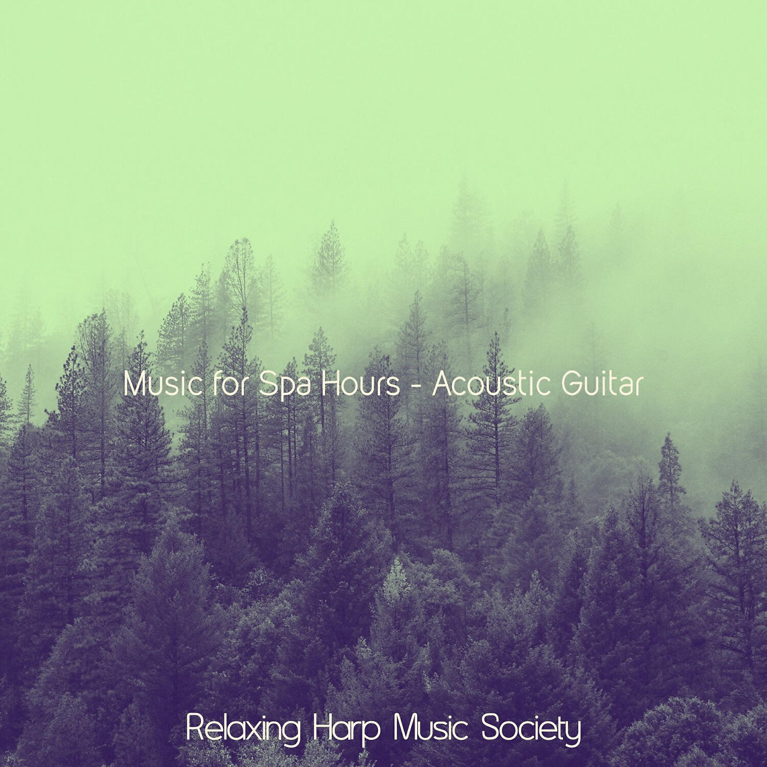 Relaxing Harp Music Society - Beautiful Guitar and Harps - Vibe for Spa Hours