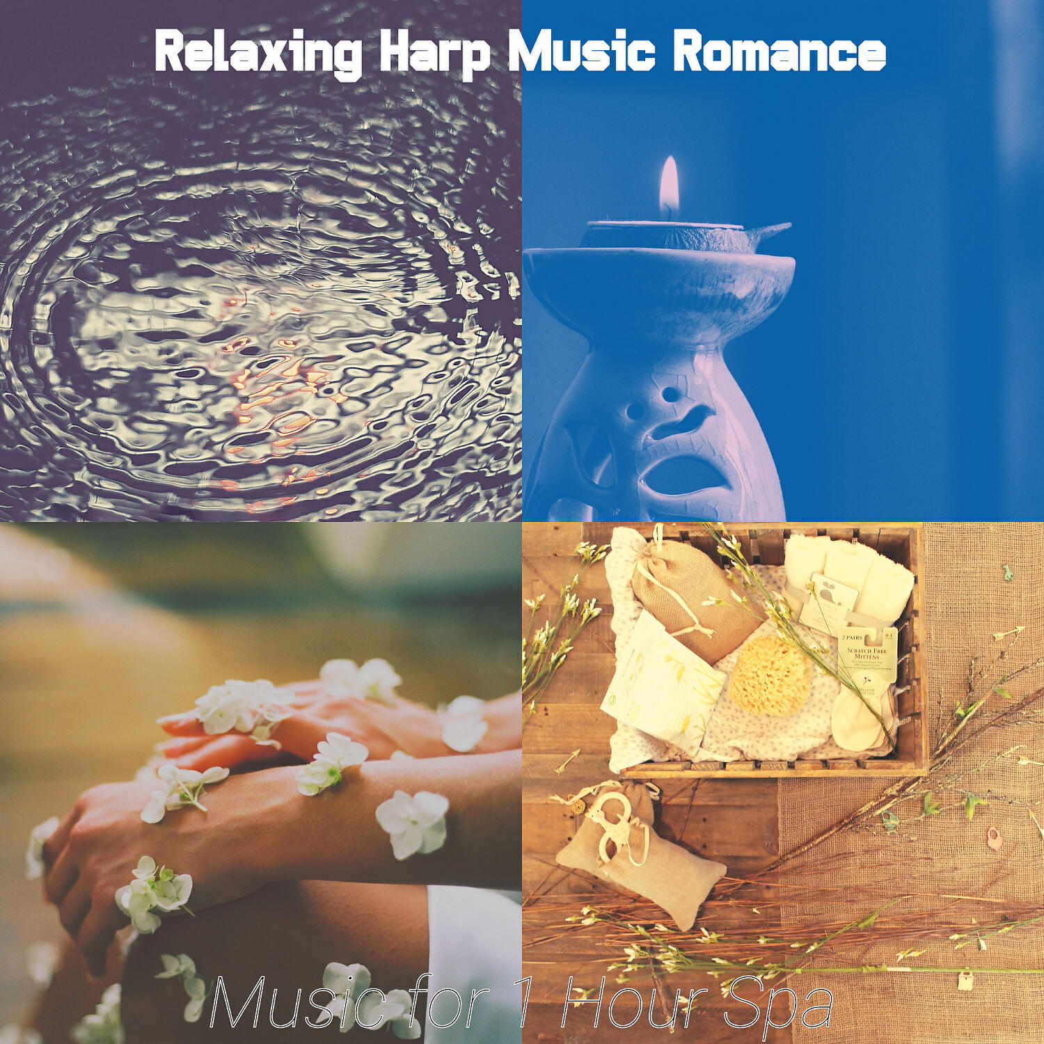 Relaxing Harp Music Romance - Spectacular Guitar and Harps - Vibe for 1 Hour Spa