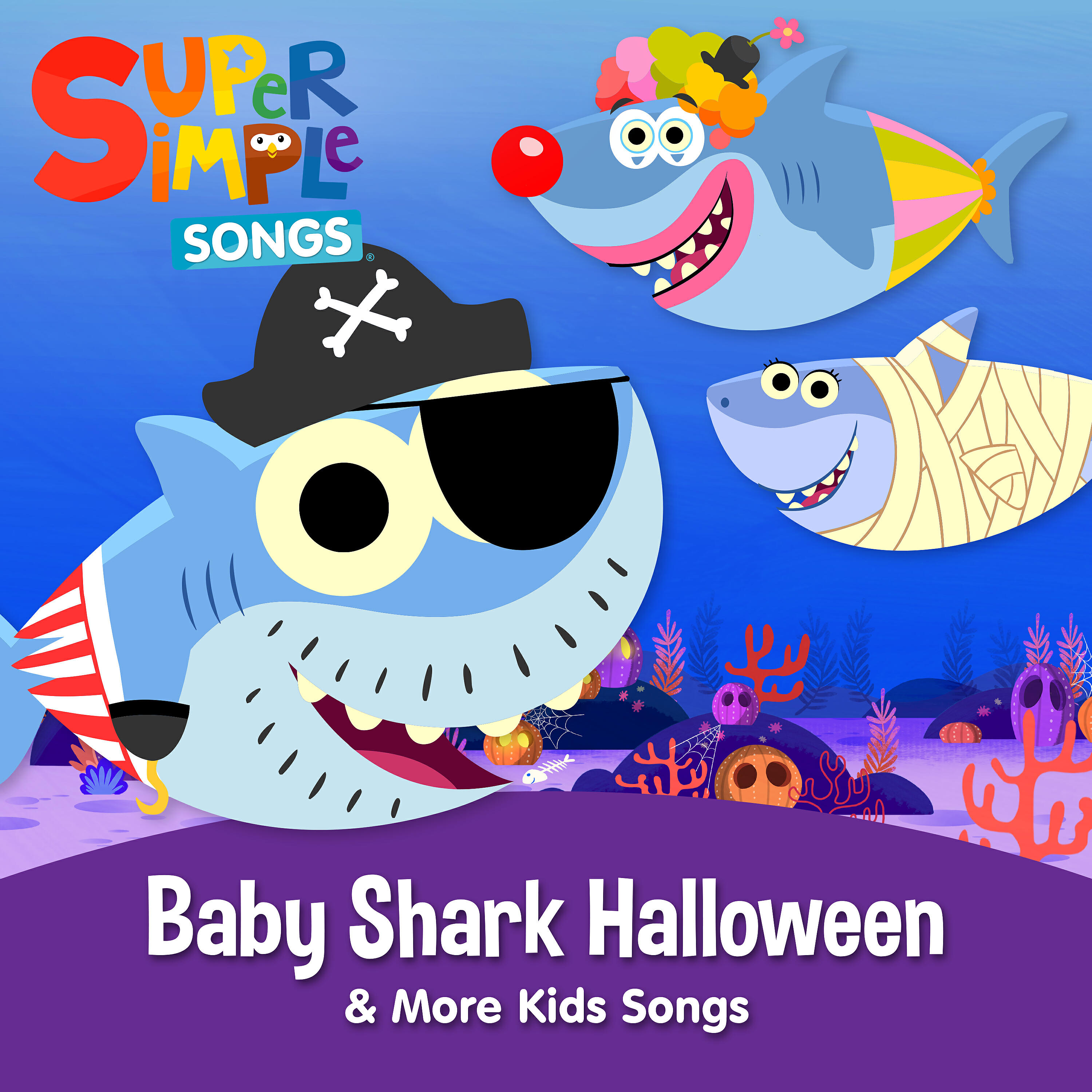 Super Simple Songs - Baby Shark Halloween (Sing-Along) (Instrumental)