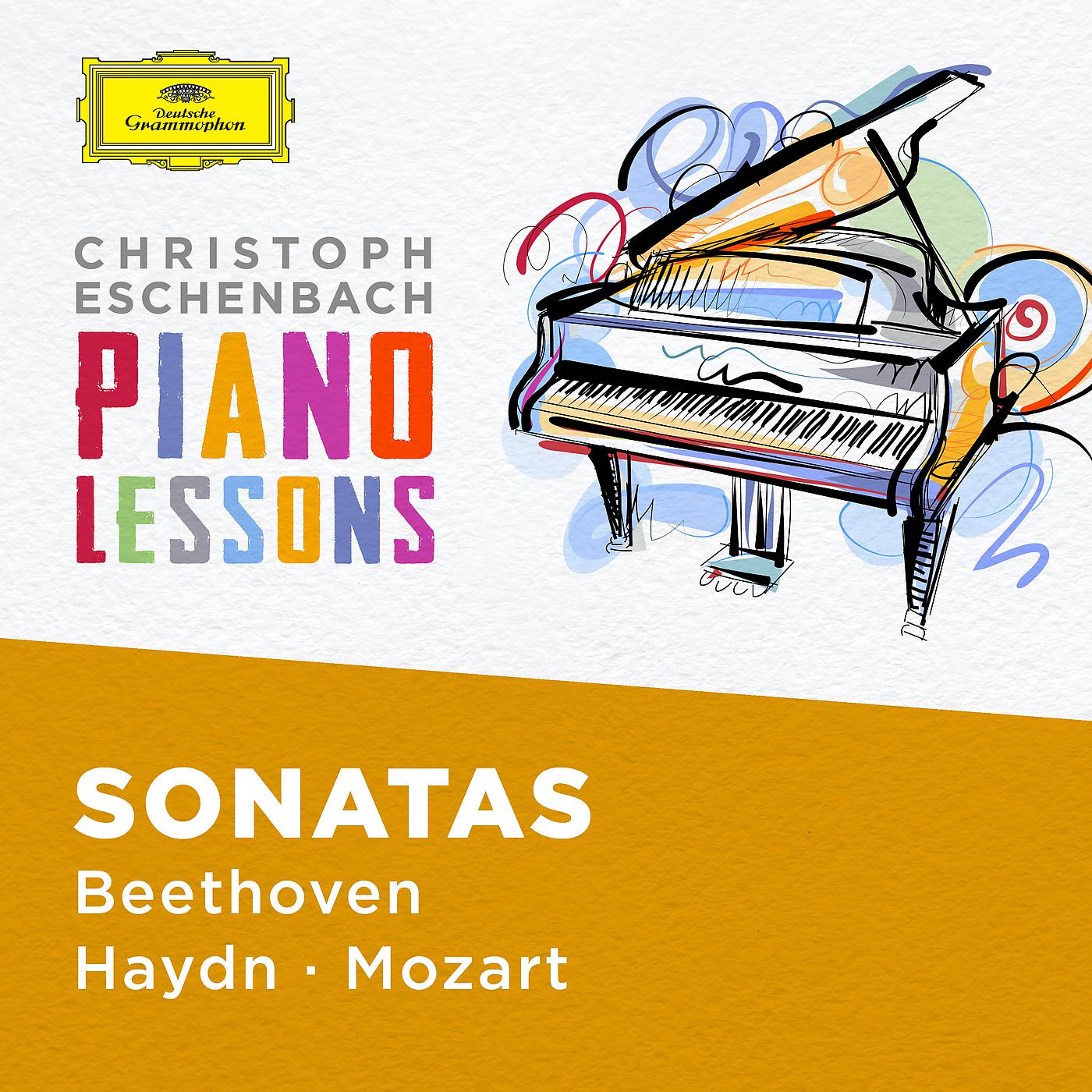 Постер альбома Piano Lessons - Piano Sonatas by Haydn, Mozart, Beethoven