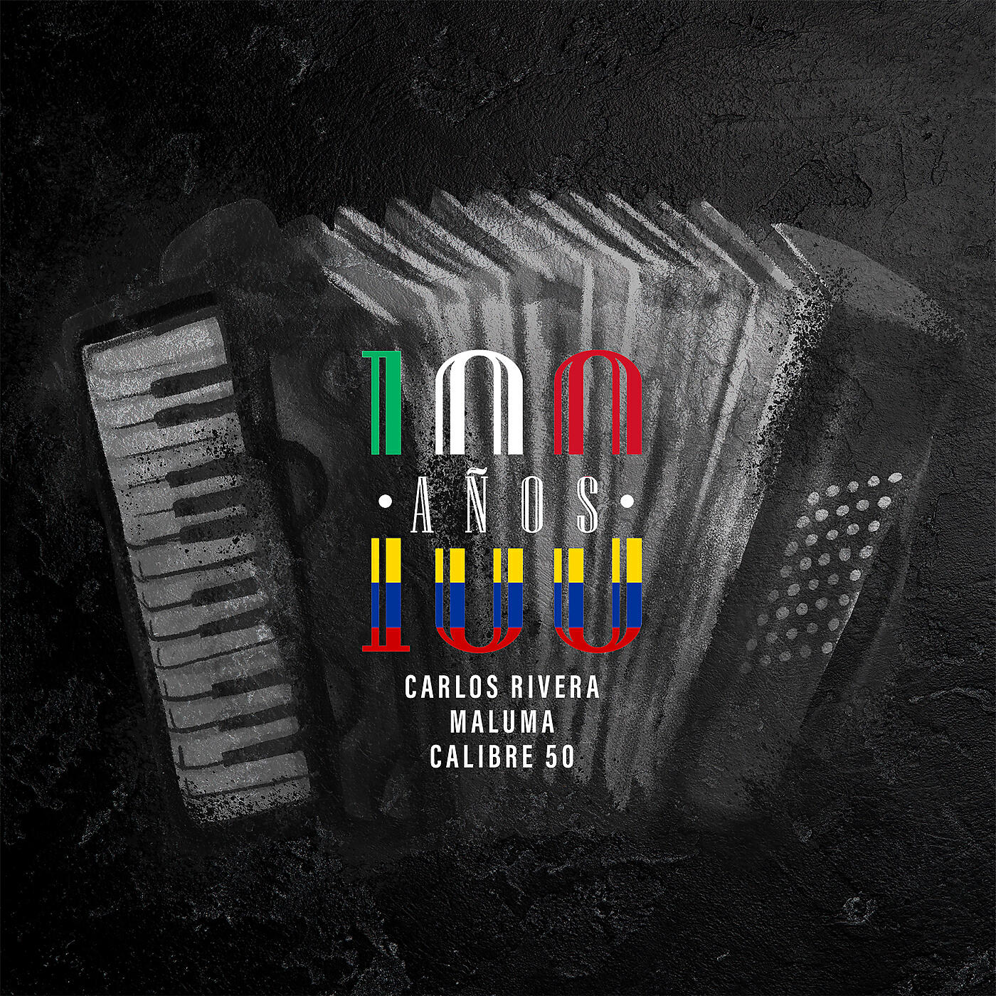 Carlos Rivera - 100 Años (Con Calibre 50)