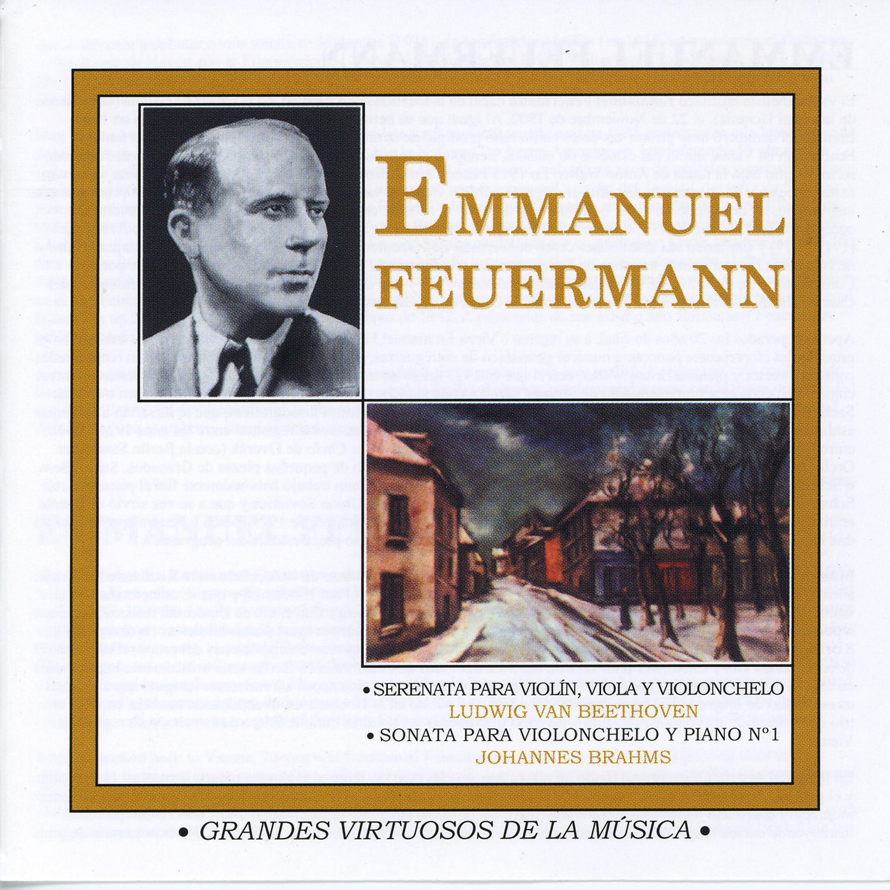 Постер альбома Grandes Virtuosos de la Música: Emmanuel Feuermann