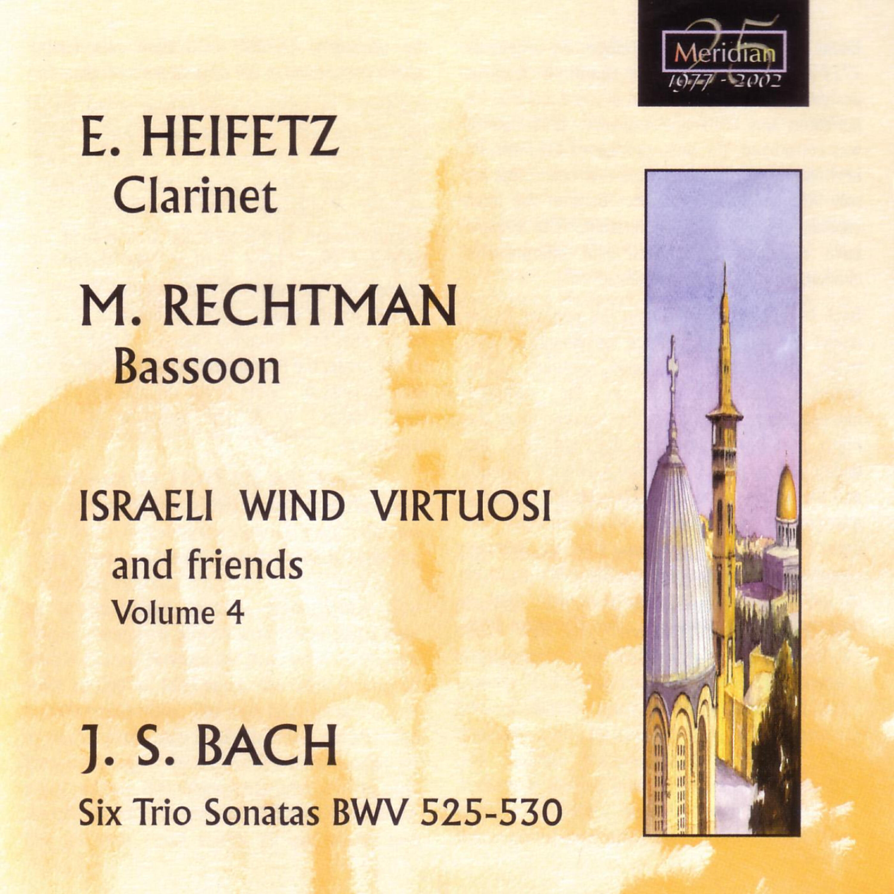 Eli Heifetz - Sonata No.1 in E-Flat Major, BWV 525: II. Adagio