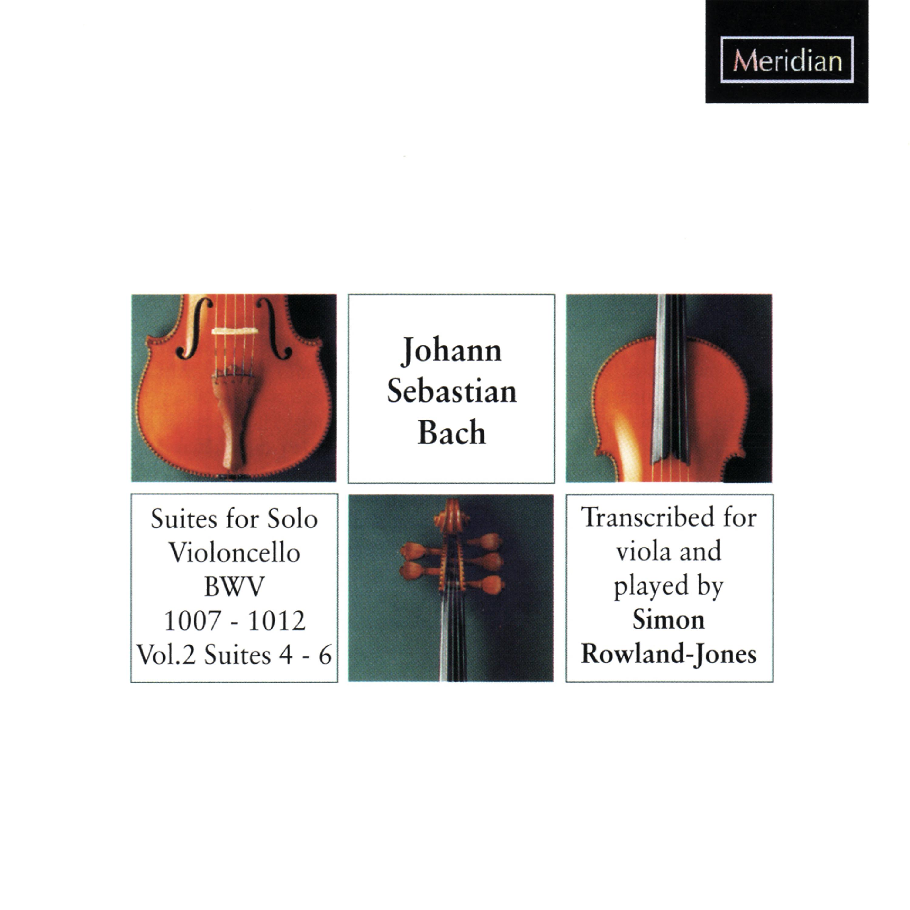 Simon Rowland-Jones - Suite No. 4 in E-Flat Major, BMV 1010: II. Allemande