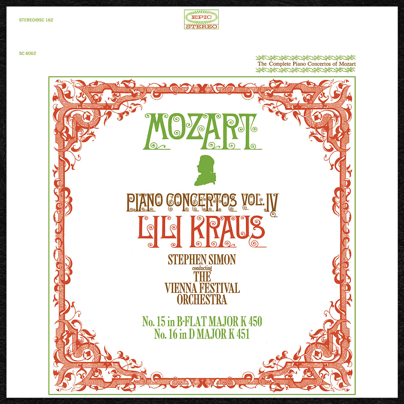 Lili Kraus - Piano Concerto No. 15 in B-Flat Major, K. 450: II. Andante