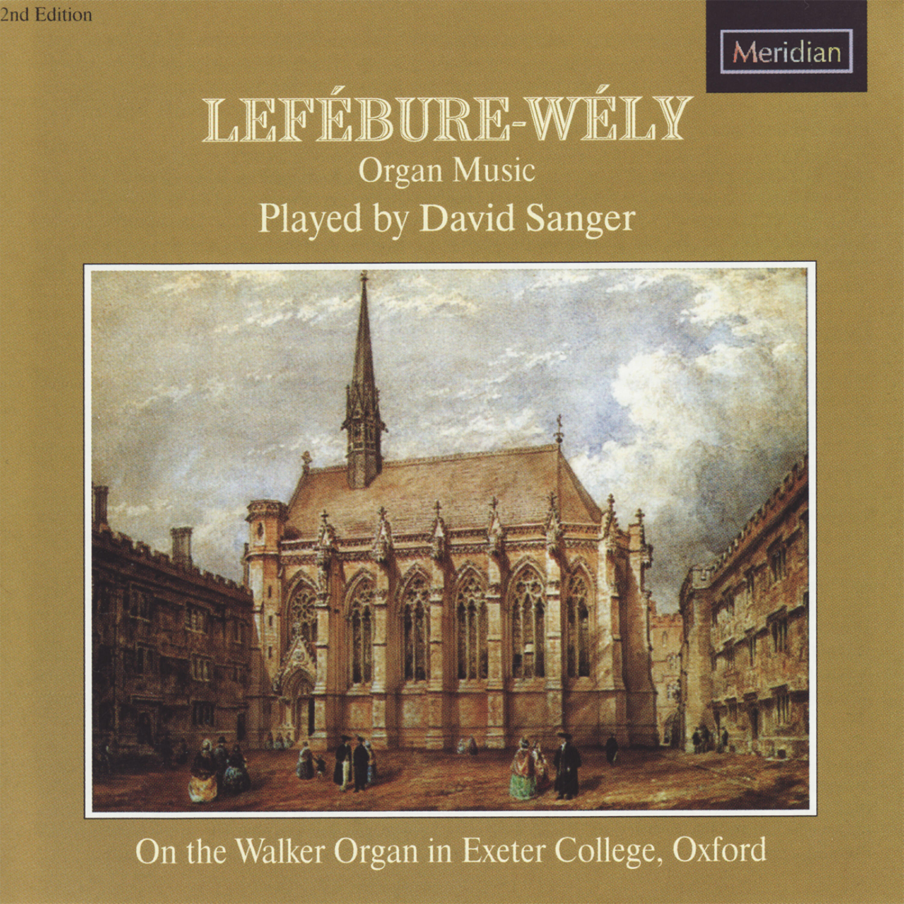 David Sanger - L'Organiste moderne, 2e Livraison: No. 1, Élévation ou Communion
