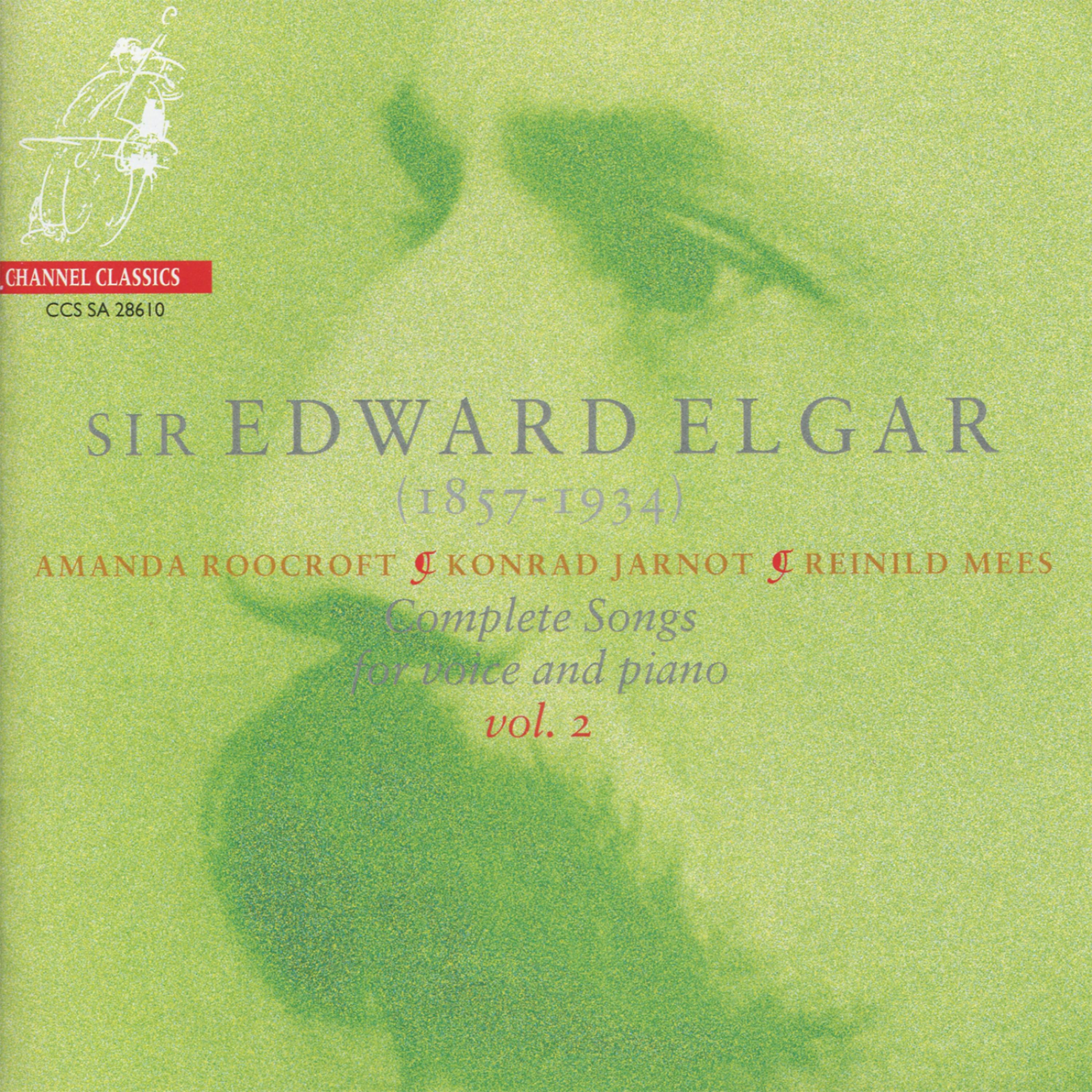 Постер альбома Elgar: Complete Songs for Voice and Piano Vol. 2