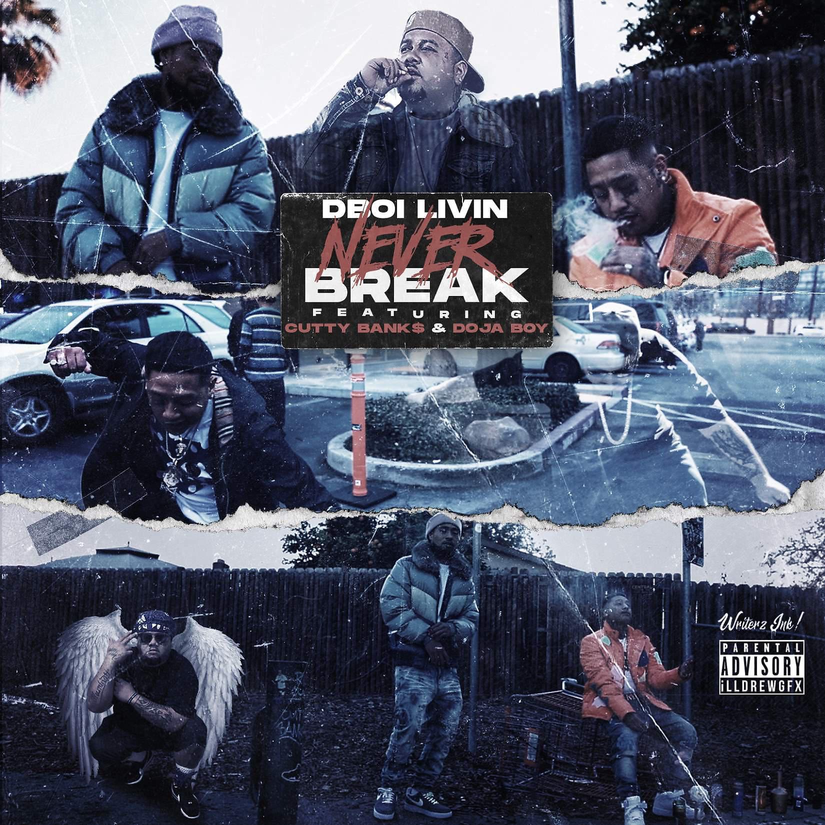 Постер альбома Never Break (feat. Cutty Banks & Doja Boy)