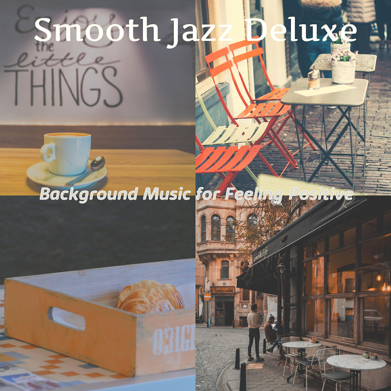 Smooth Jazz Deluxe - Debonair Saxophone Bossa Nova - Vibe for Coffeehouses
