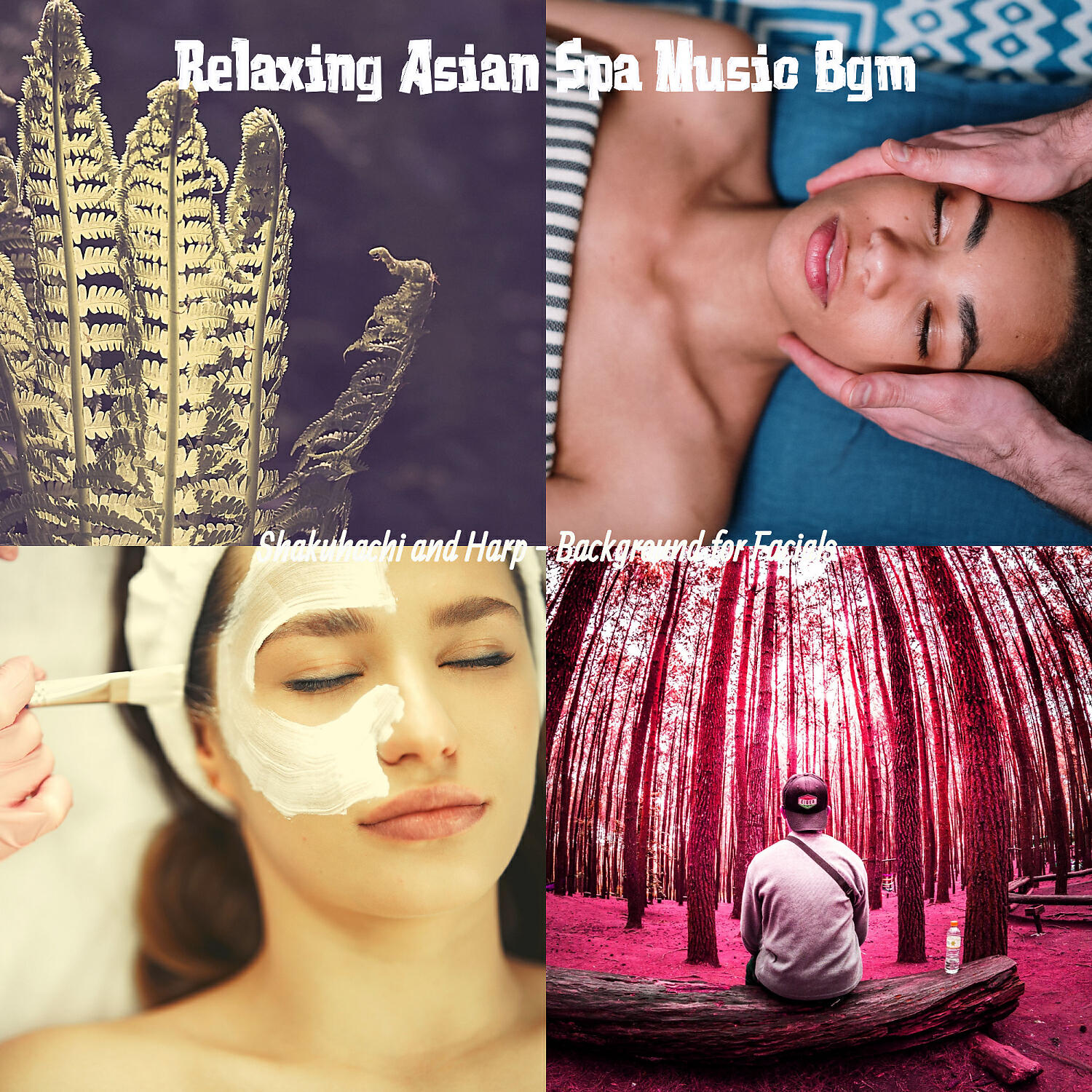 Relaxing Asian Spa Music Bgm - Casual Shakuhachi and Harps - Vibe for Body Wraps