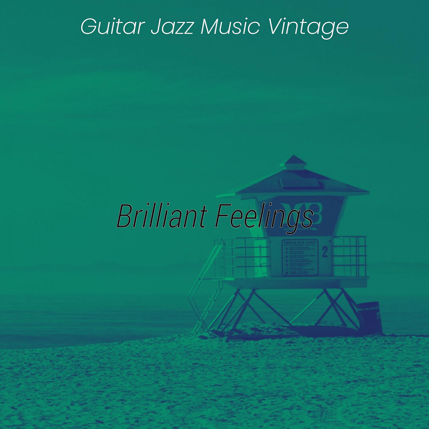 Guitar Jazz Music Vintage - Mysterious Travels - Echo
