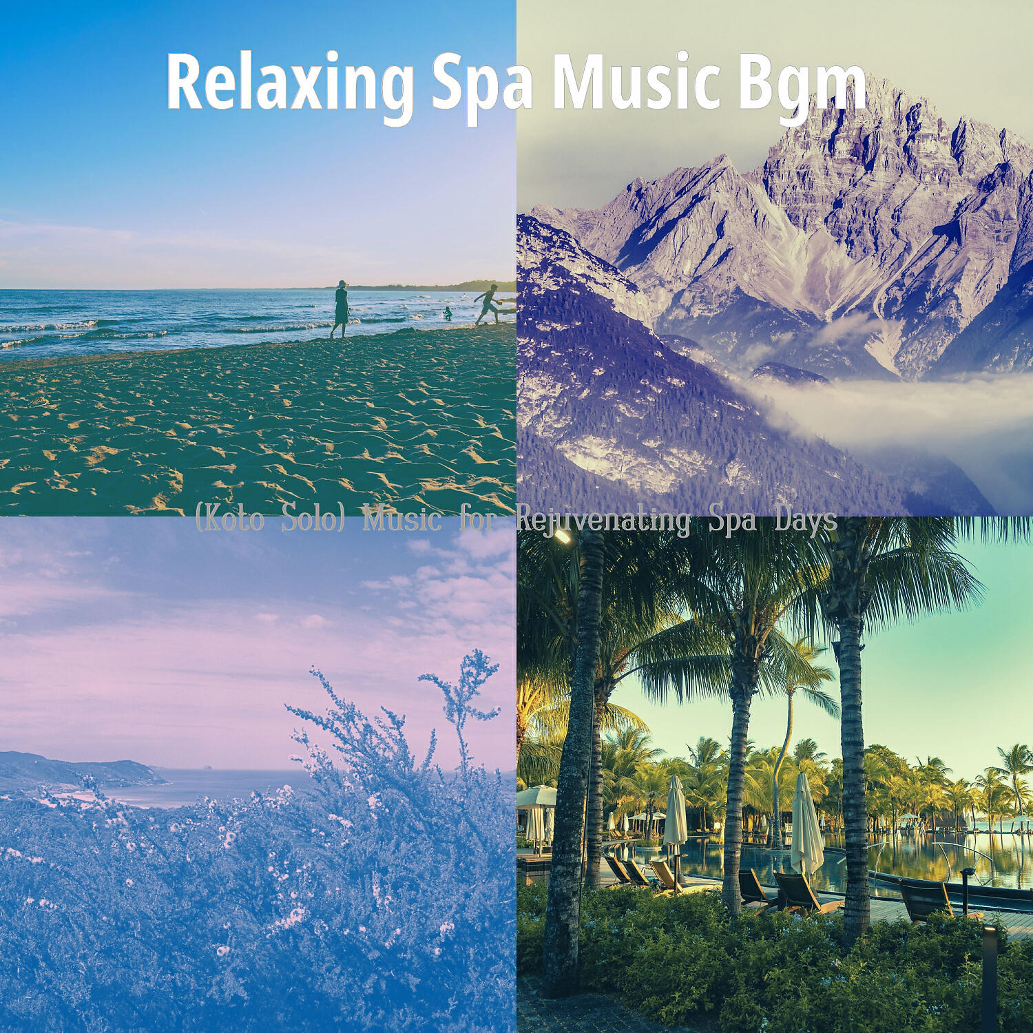 Relaxing Spa Music Bgm - Harp and Koto Soundtrack for Positive Energy