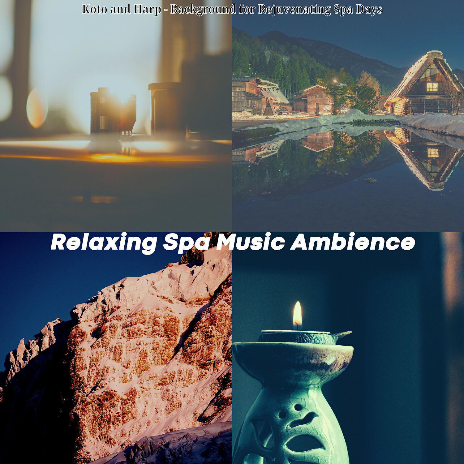 Relaxing Spa Music Ambience - Harp and Koto Soundtrack for Complete Relaxation