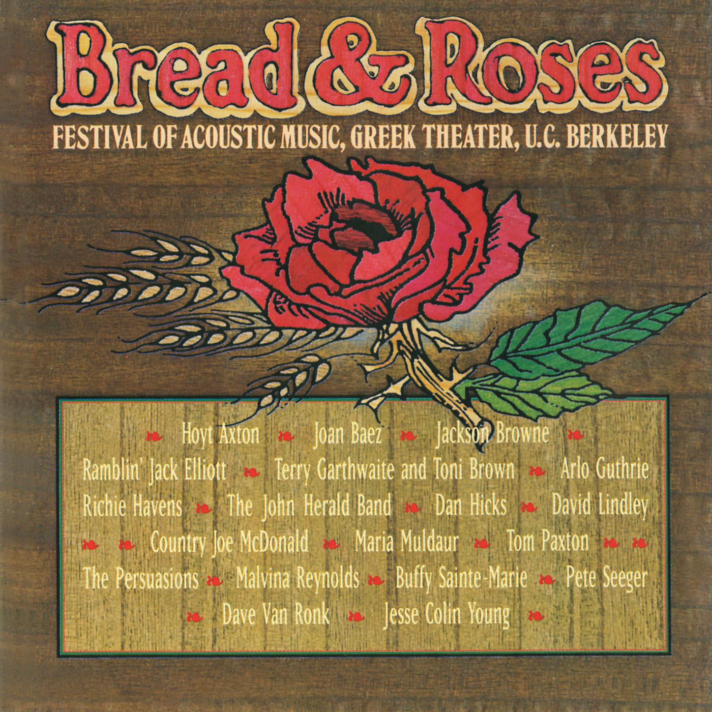 Постер альбома Bread And Roses: Festival Of Acoustic Music, Vol. 1
