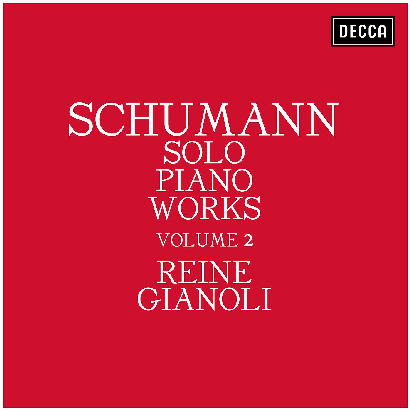 Постер альбома Schumann: Solo Piano Works - Volume 2