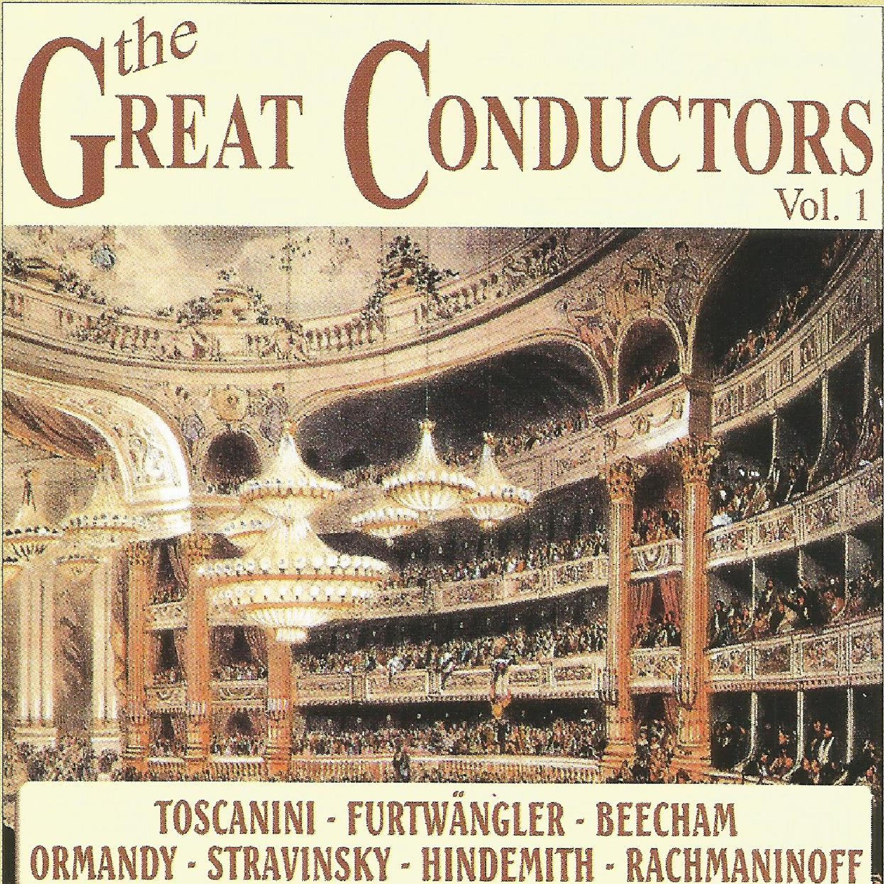 Постер альбома The Great Conductors - Vol. 1