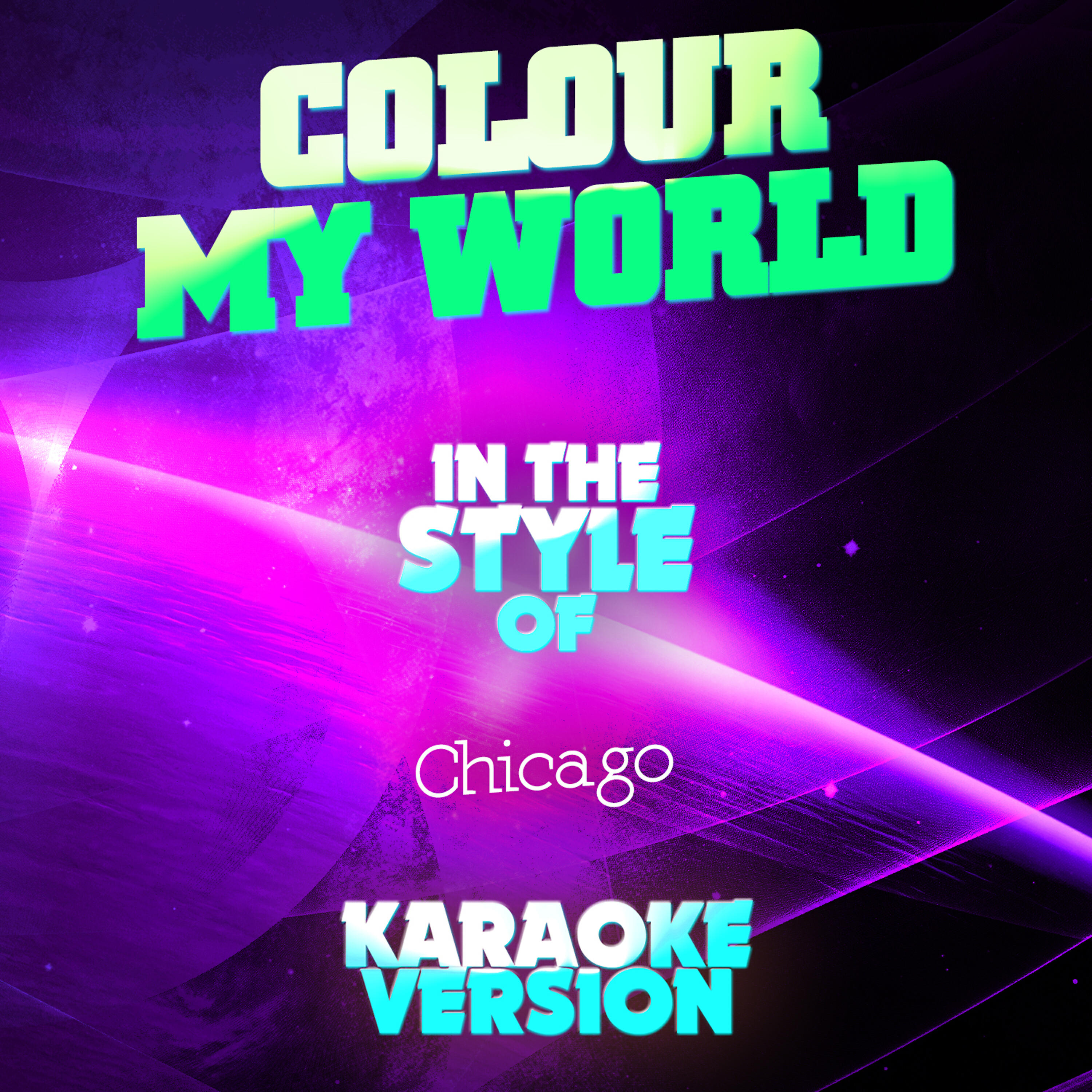Ameritz Audio Karaoke - Colour My World (In the Style of Chicago) [Karaoke Version]