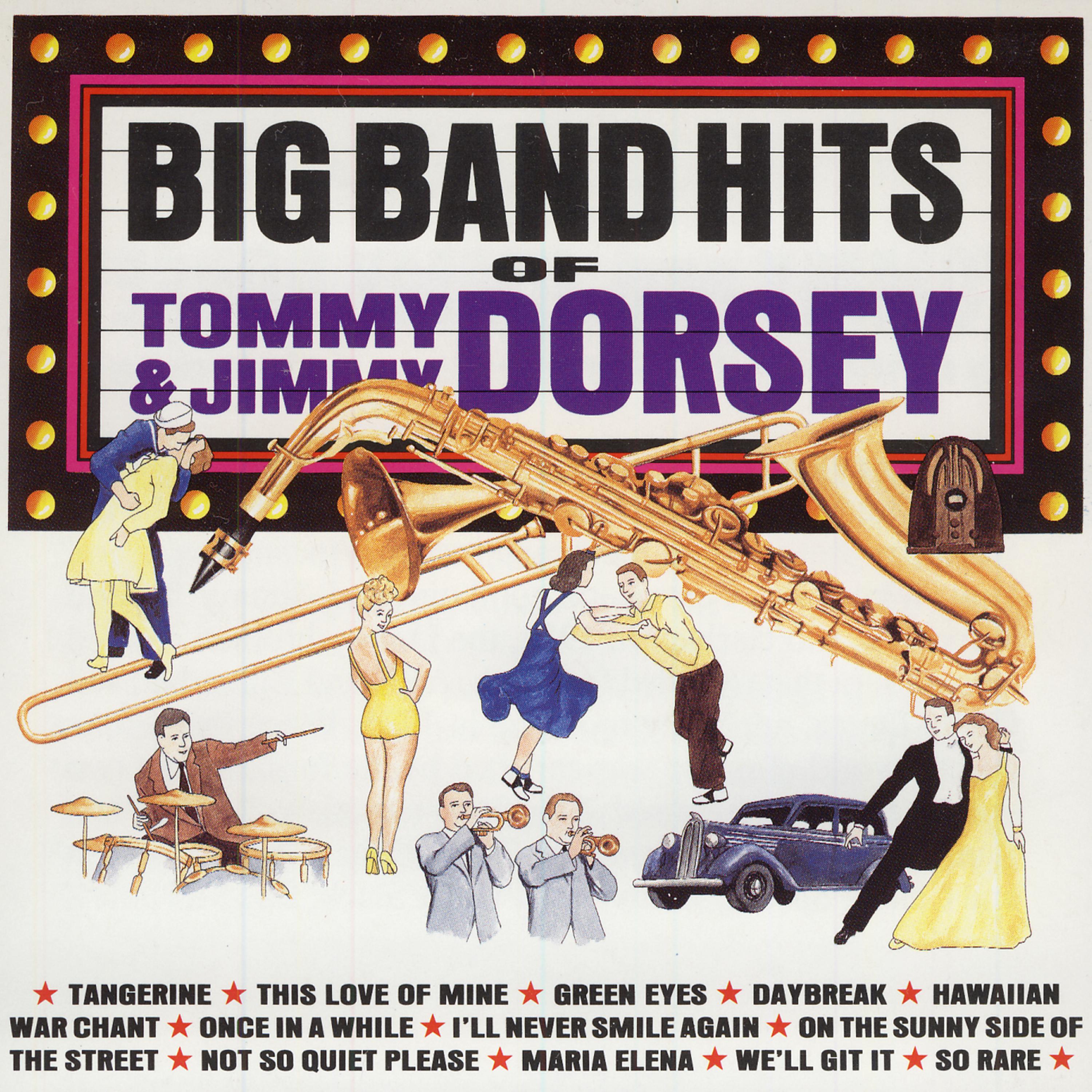 Постер альбома Big Band Hits of Tommy and Jimmy Dorsey