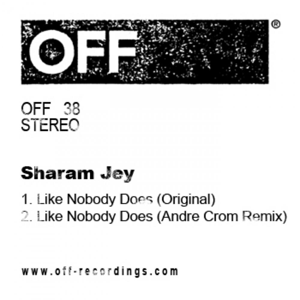 Sharam Jey - Like Nobody Does (Andre Crom Remix)