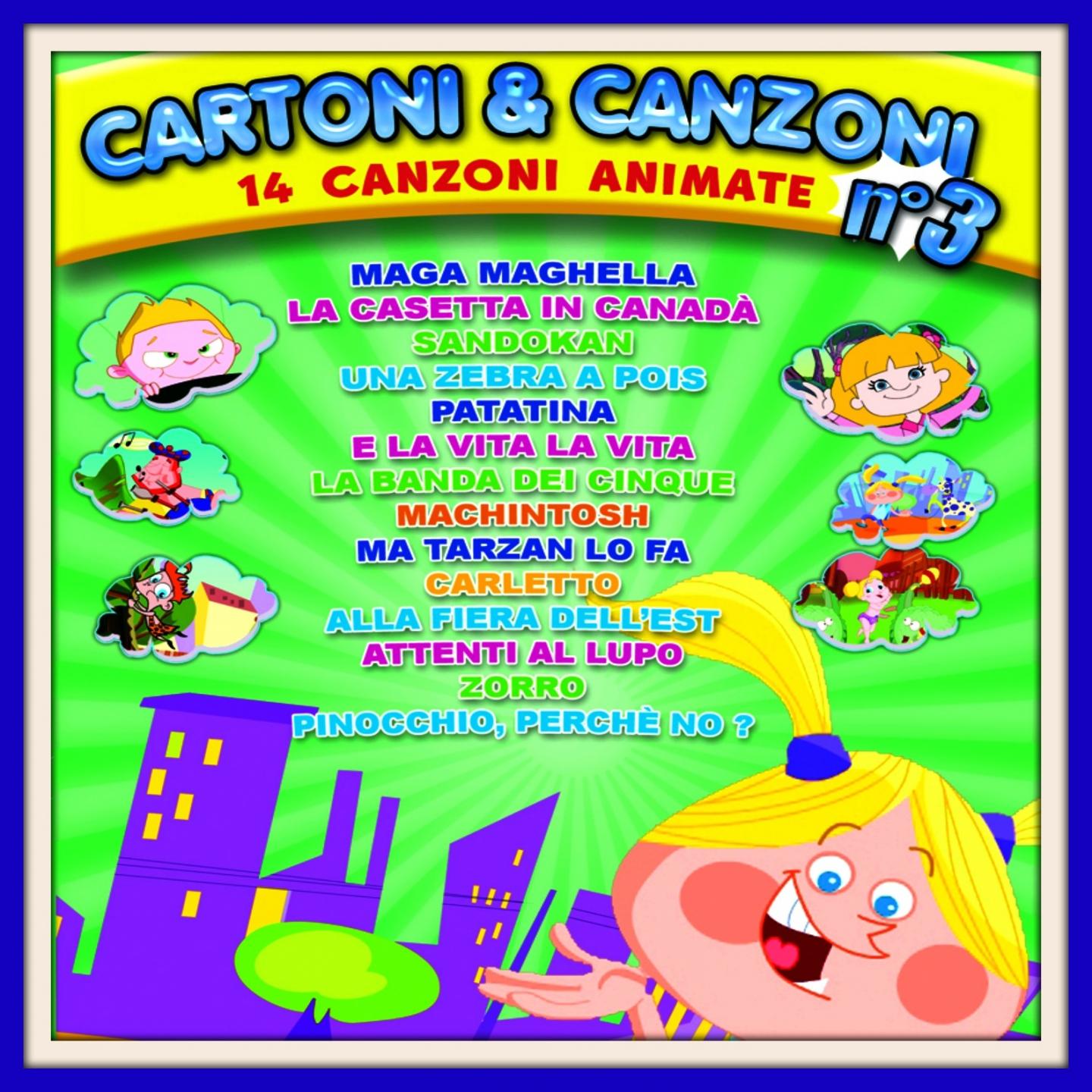 Постер альбома Cartoni e canzoni, vol. 3