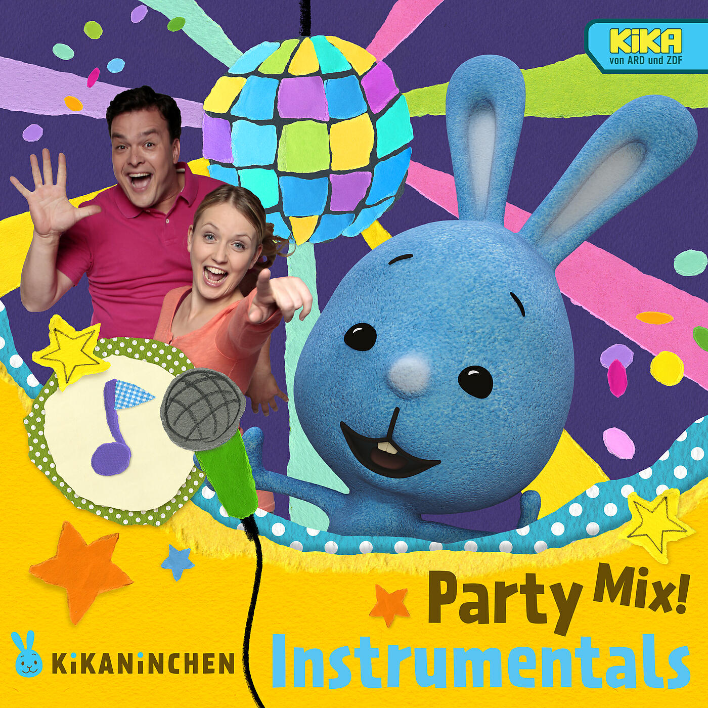 Kikaninchen - Lach-Krach-Mach-Lied (Topf-Trommel-Wach-Mix - Instrumental)