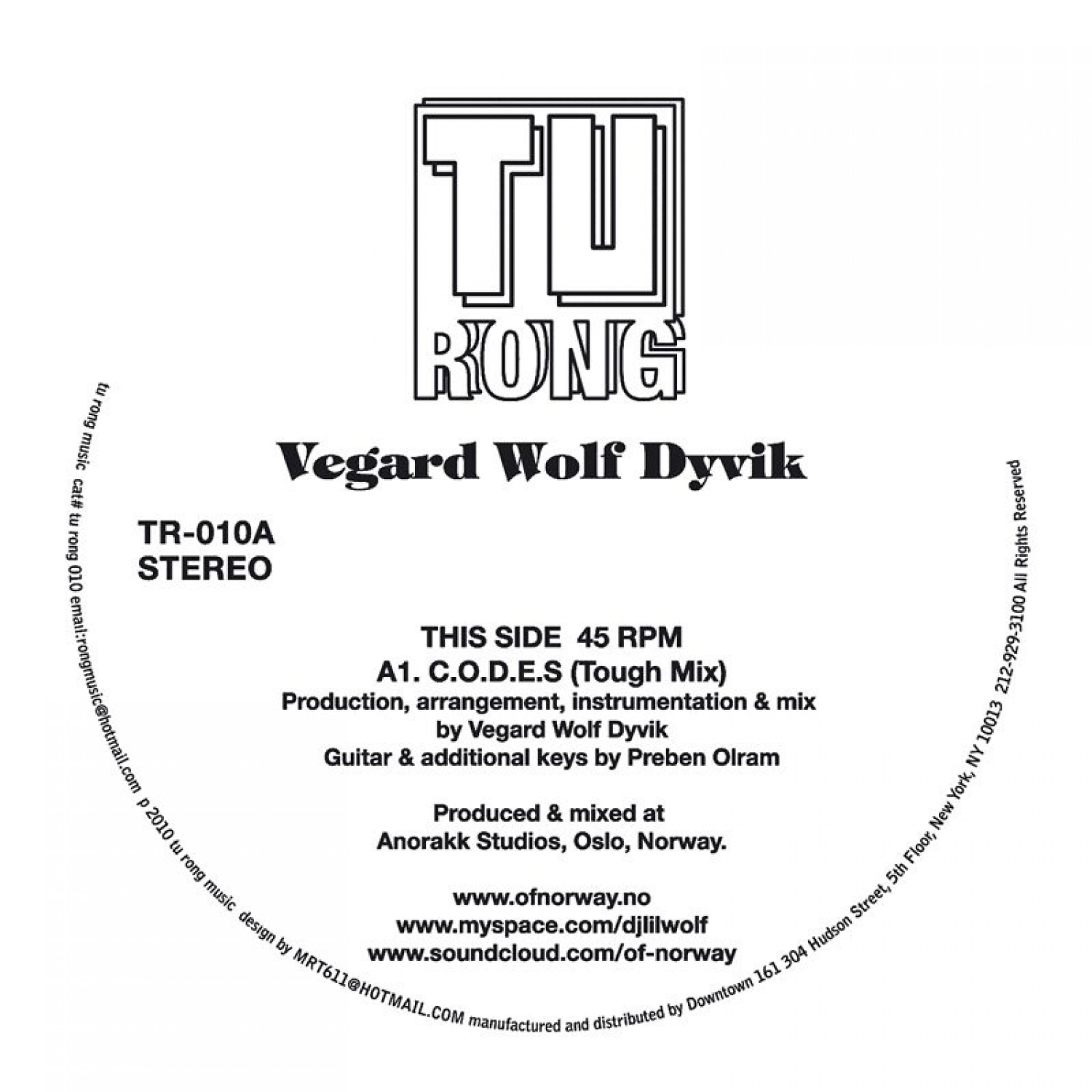 Vegard Wolf Dyvik - C.O.D.E.S.-1 (Soft Mix)
