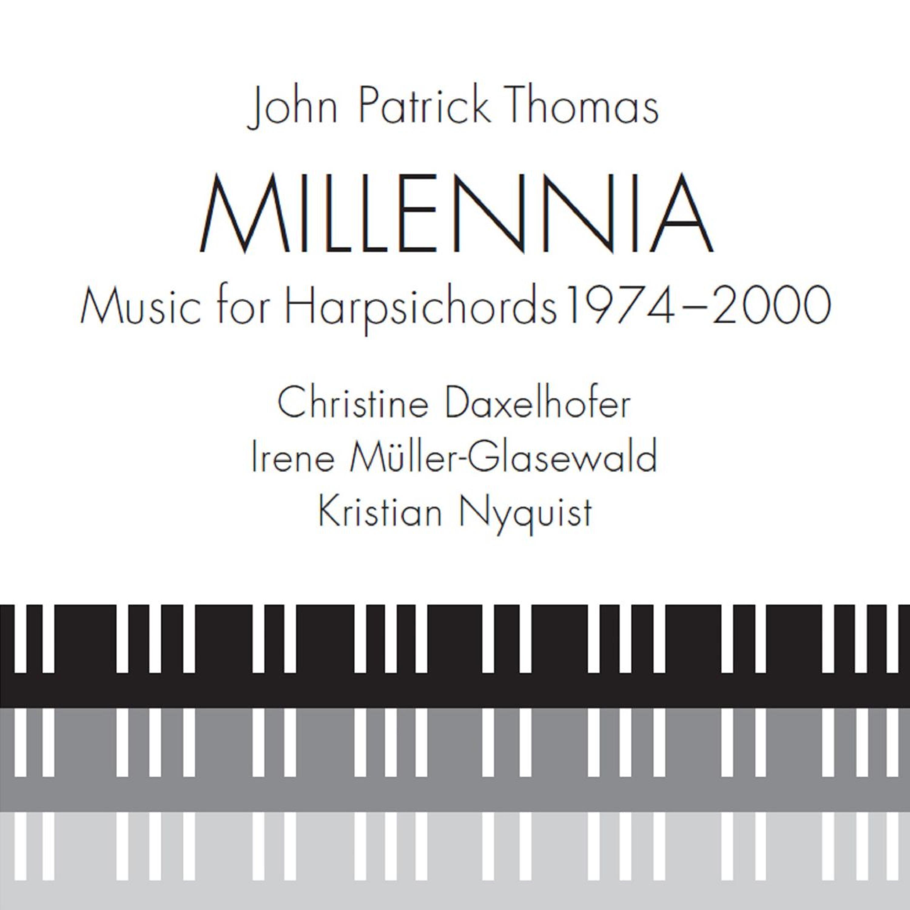 Постер альбома Thomas: Millennia (Music for Harpsichords 1974-2000)