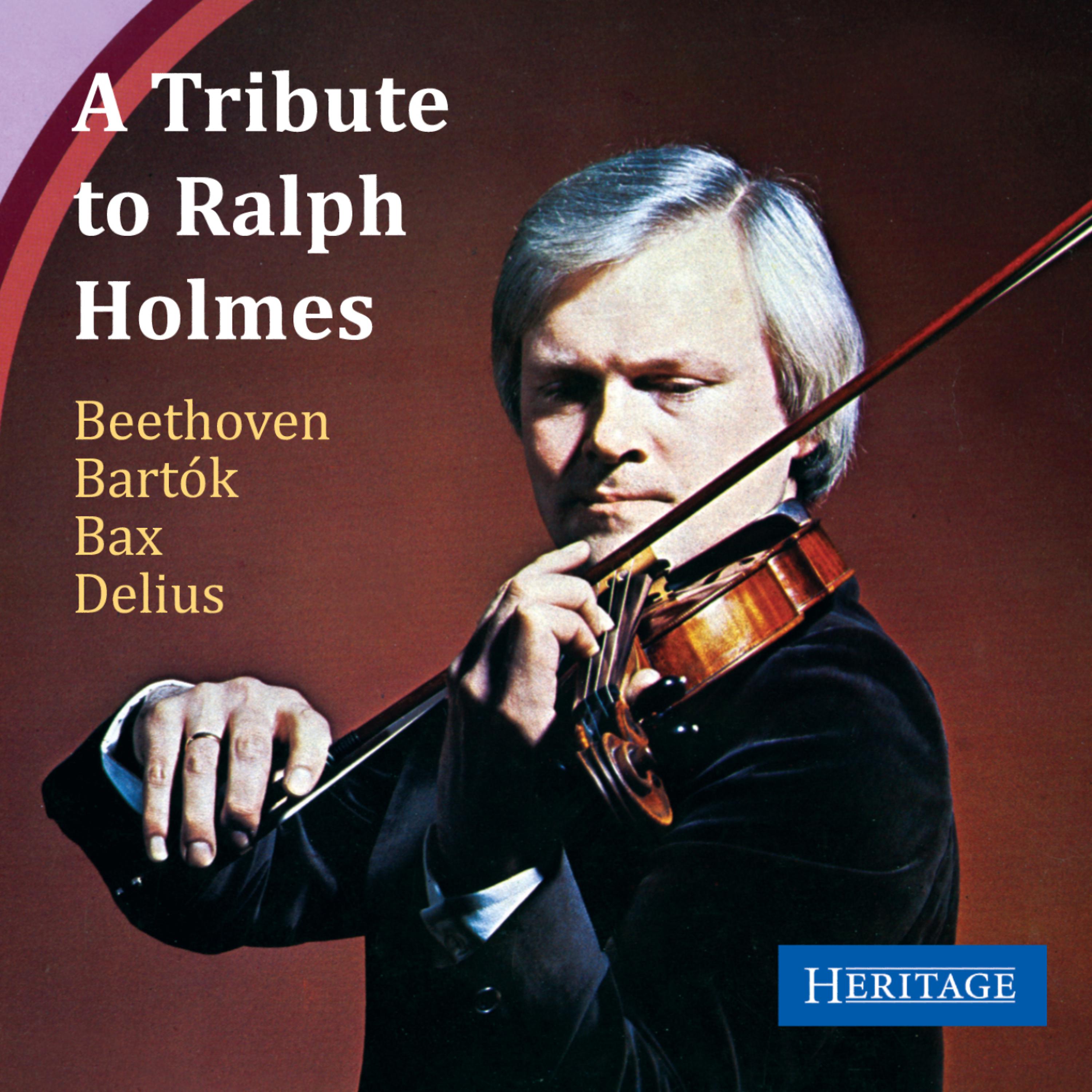 Постер альбома A Tribute to Ralph Holmes