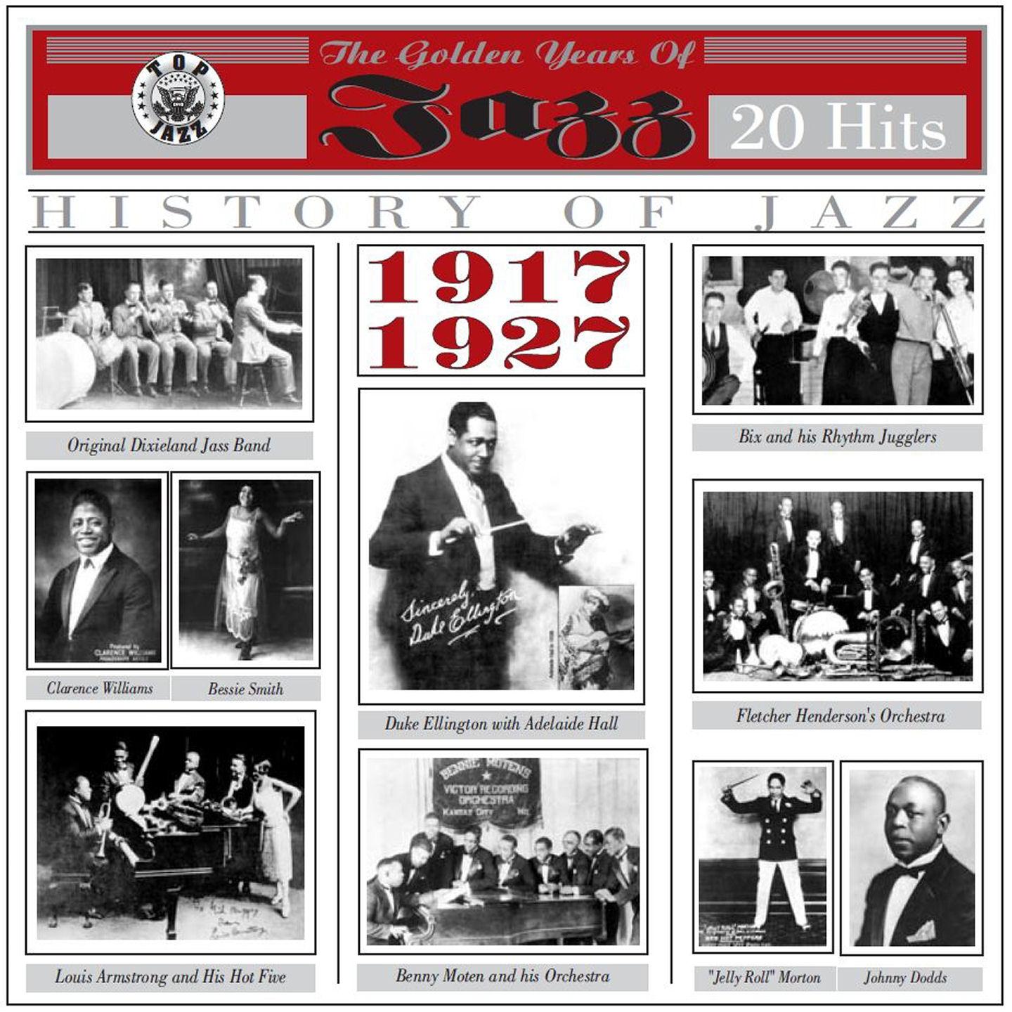 Постер альбома The Golden Years of Jazz (1917-1927 - 20 Hits)