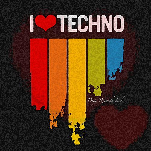 Постер альбома I Love Techno