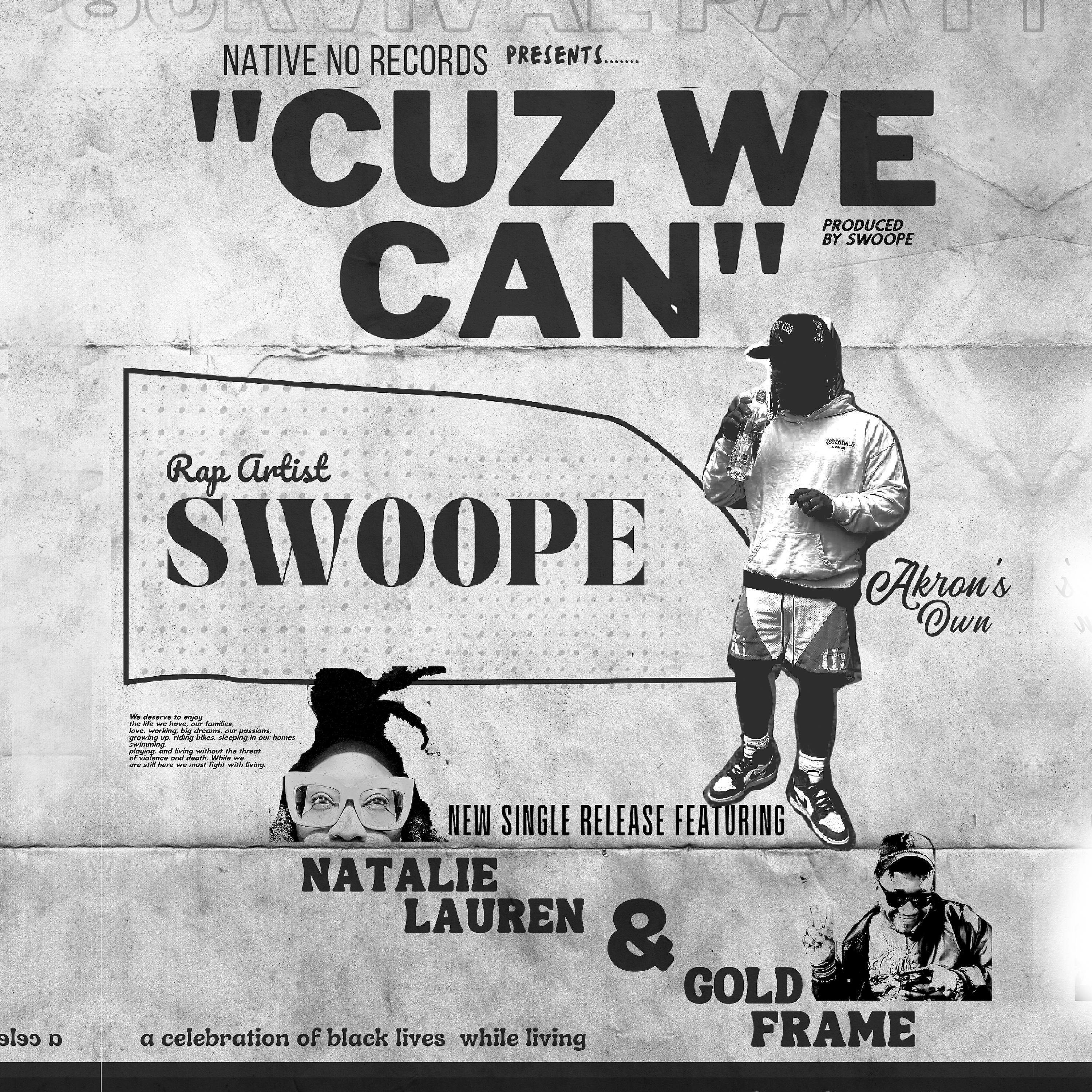Постер альбома Cuz We Can (feat. Gold Frame & Natalie Lauren)