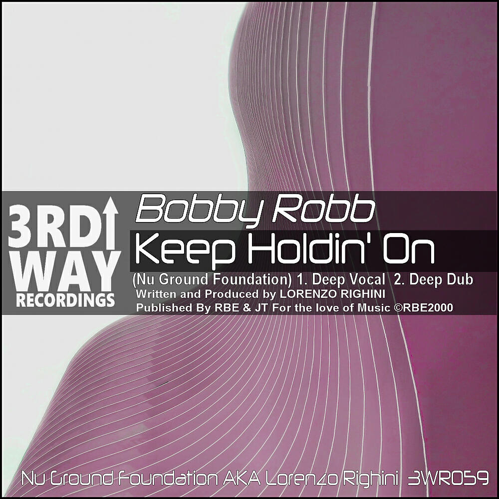 Bobby Robb - Keep Holdin' On (Nu Ground Foundation Deep Dub)