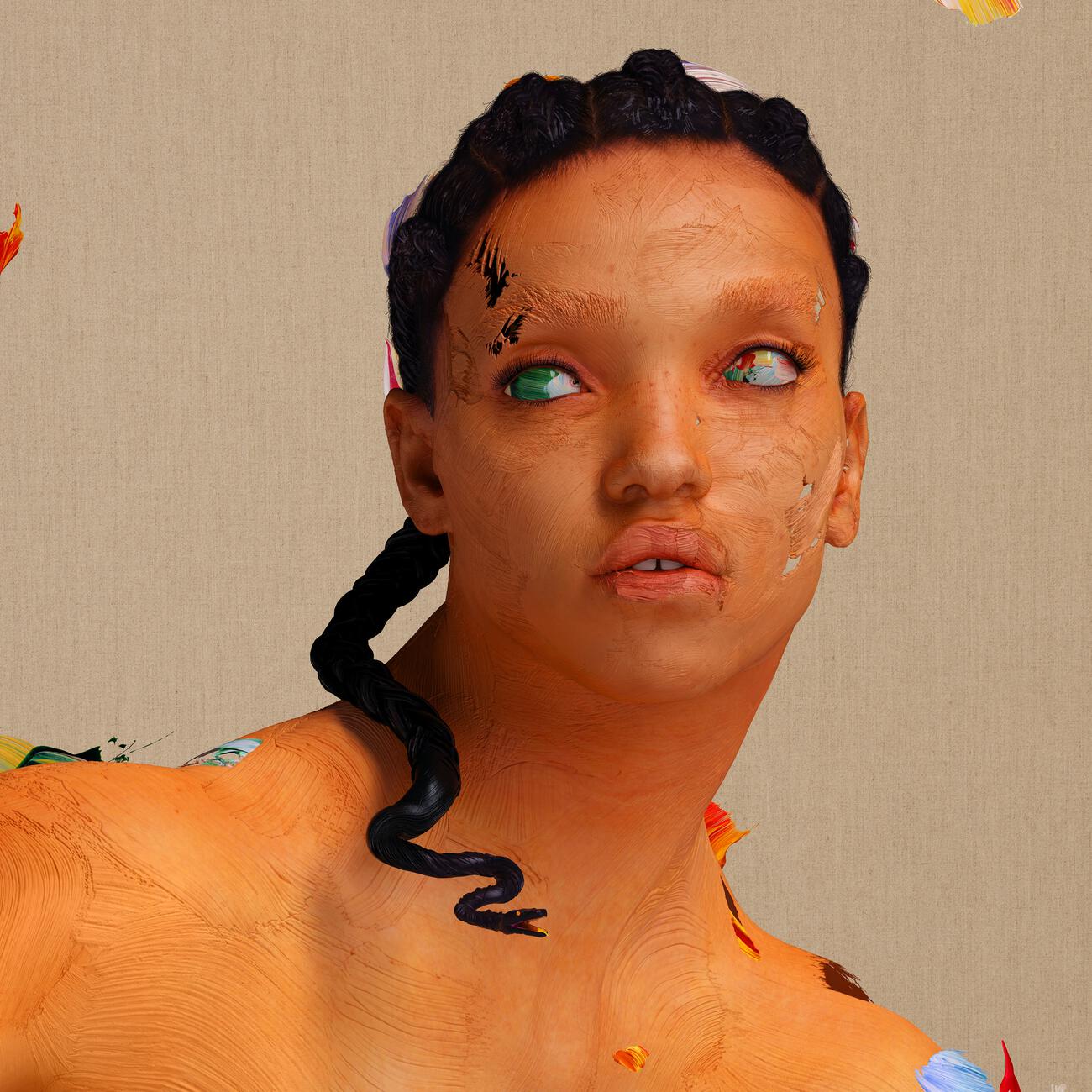 FKA Twigs - mirrored heart