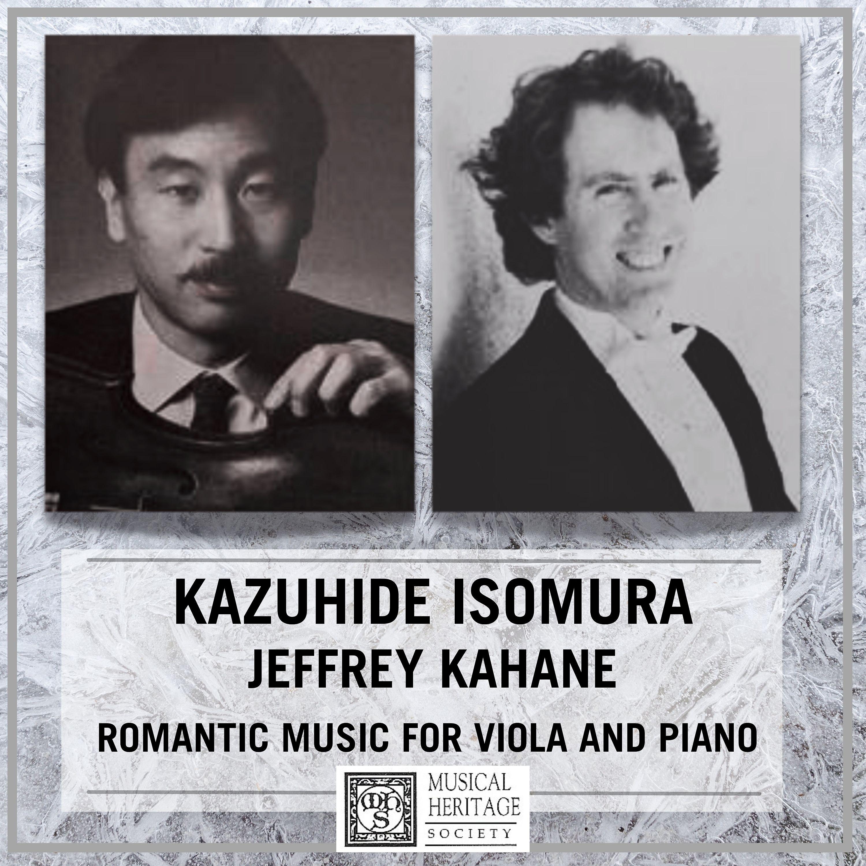 Постер альбома Romantic Music for Viola and Piano