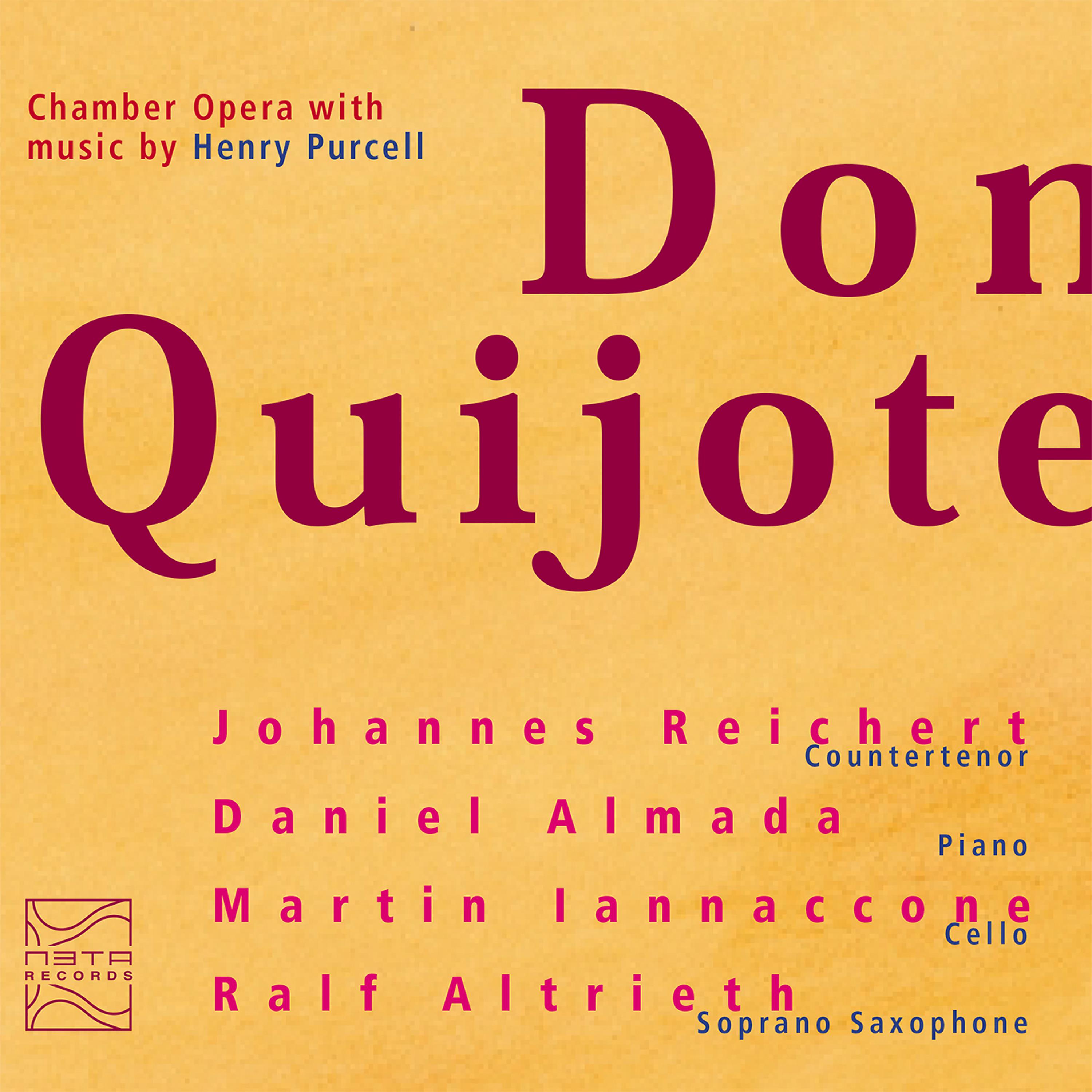 Постер альбома Don Quijote - Chamber Opera with music by Henry Purcell