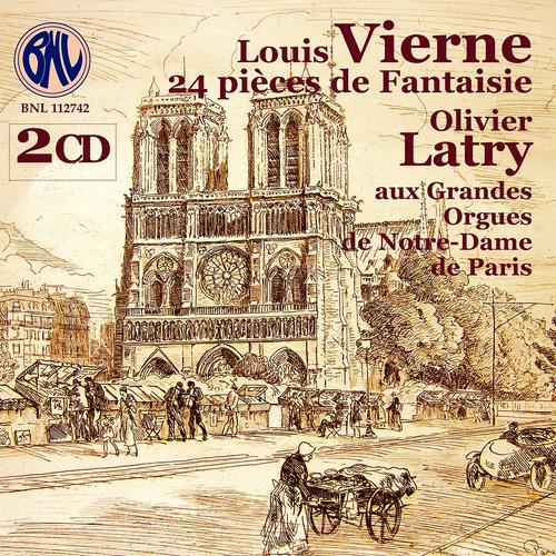 Постер альбома Louis Vierne: 24 Pièces de Fantaisie