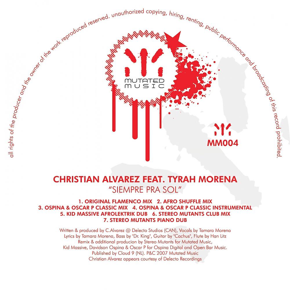 Christian Alvarez - Siempre Pra Sol (Ospina & Oscar P Classic Instrumental)