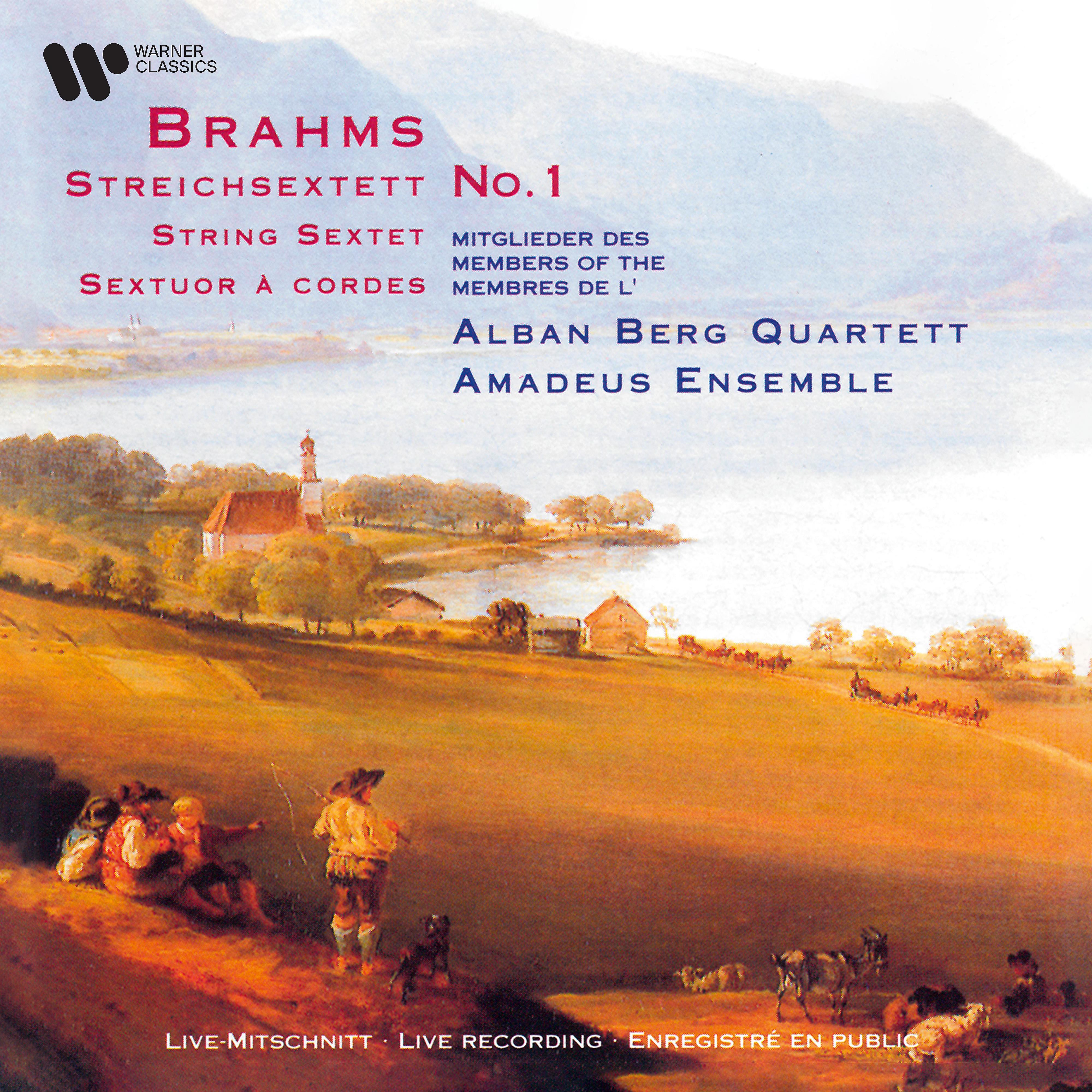 Постер альбома Brahms: String Sextet No. 1, Op. 18 (Live at Vienna Konzerthaus, 1990)