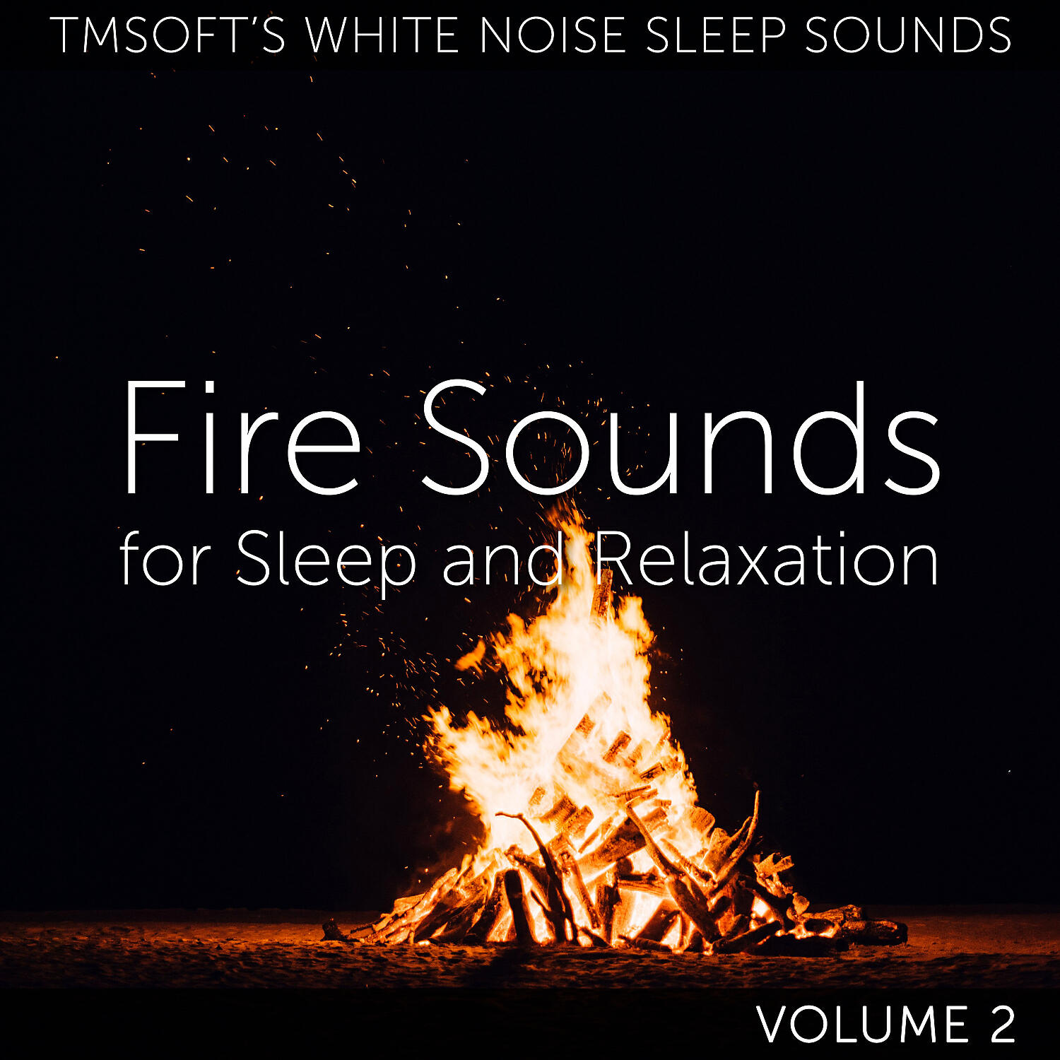 Tmsoft's White Noise Sleep Sounds - Crackling, Rumbling Brush Fire