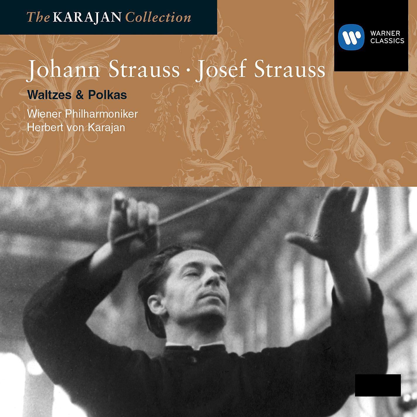 Постер альбома Johann & Josef Strauss: Waltzes & Polkas